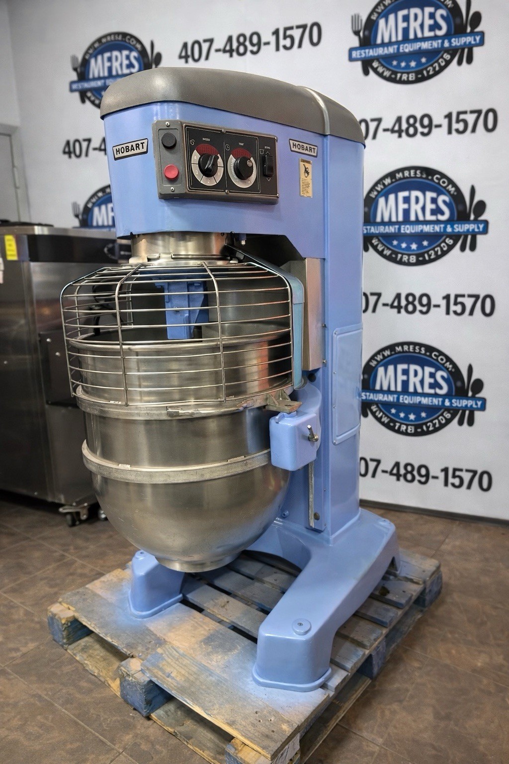 Hobart 140qt Legacy Mixer HL1400 Bowl &Hook Included 3 Phase NICE SHAPE!