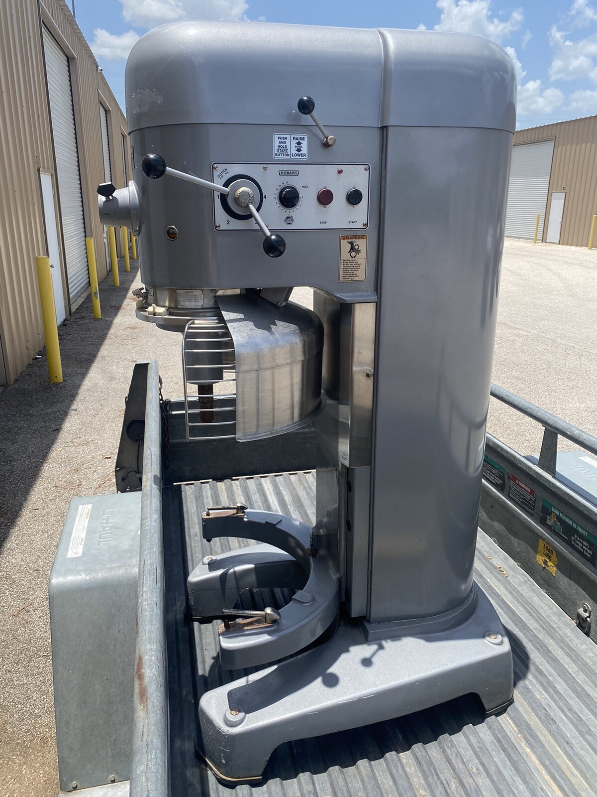 LI KE NEW NOT REFURBISHED 2003 Hobart M802 80 Quart Dough Mixer W Guard