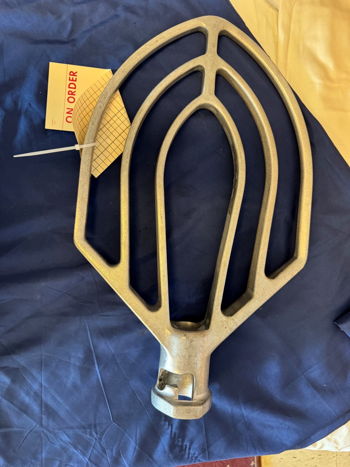 Hobart 00-275885 B Flat Beater, Aluminum, 60 Quart 2B6