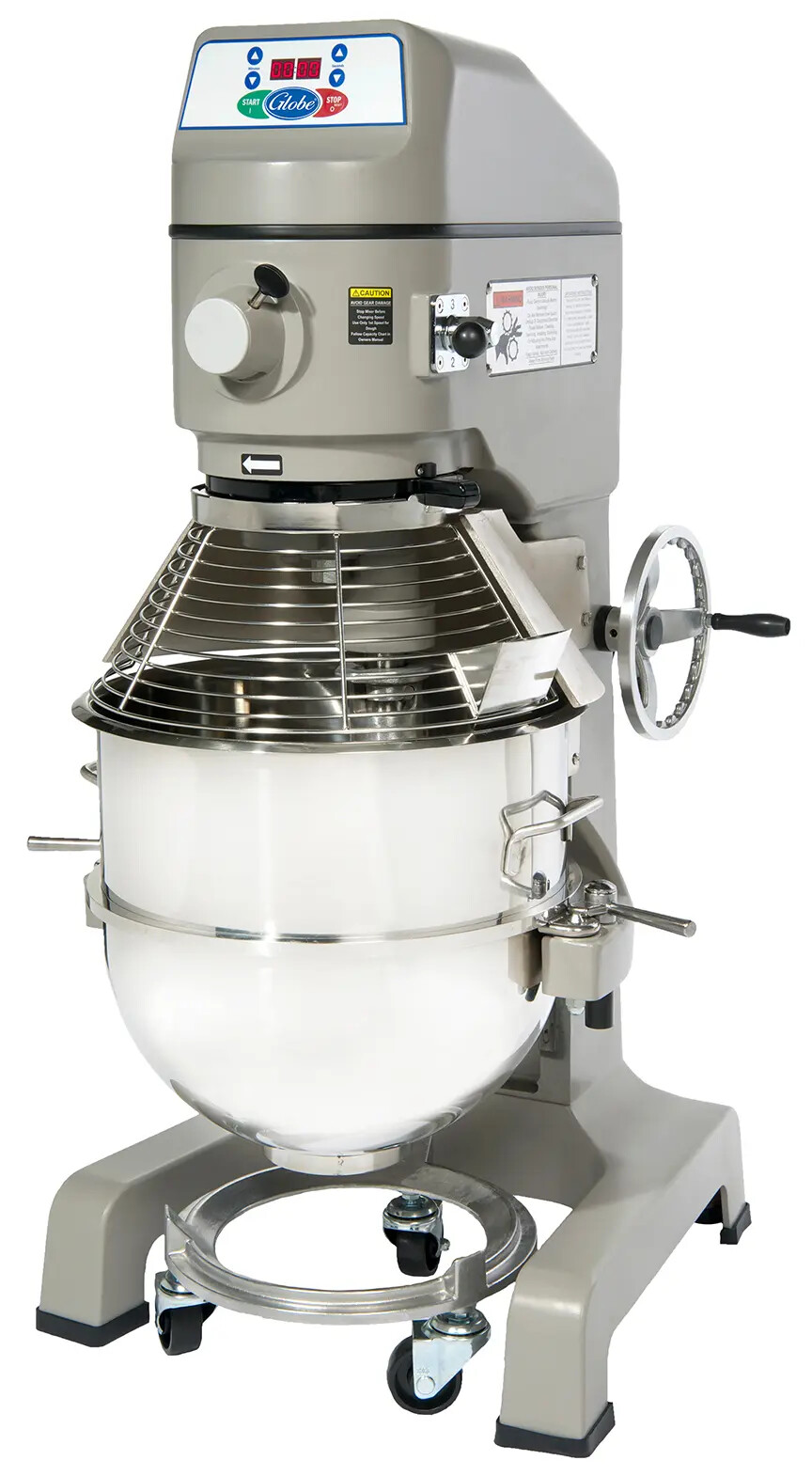 Globe SP60 60 Qt Planetary Mixer Commercial 3 Speed with #12 Hub 3 HP