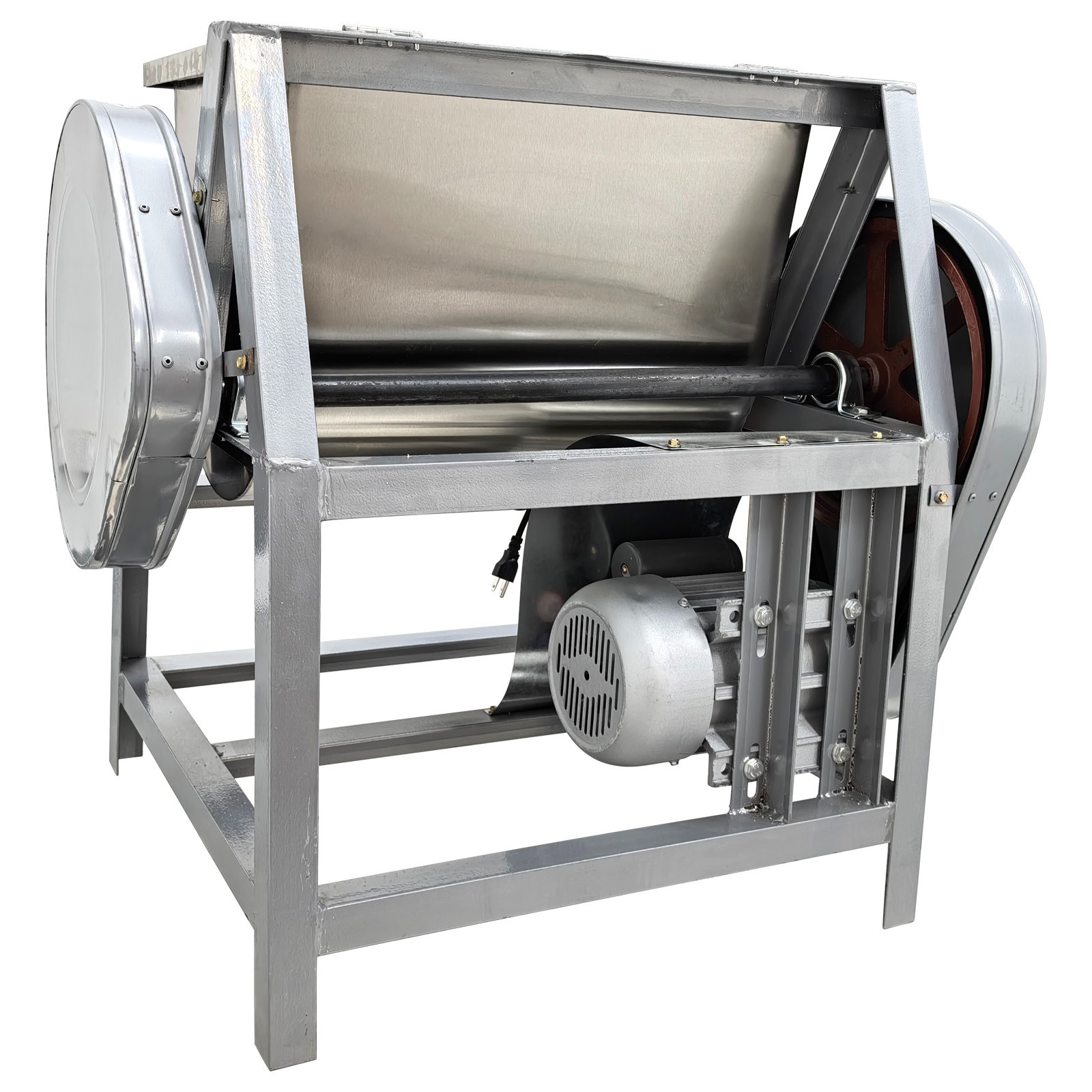 15kg Commercial Dough Mixer 110V Electric Dough Kneading Machine 90° Tilt Barrel