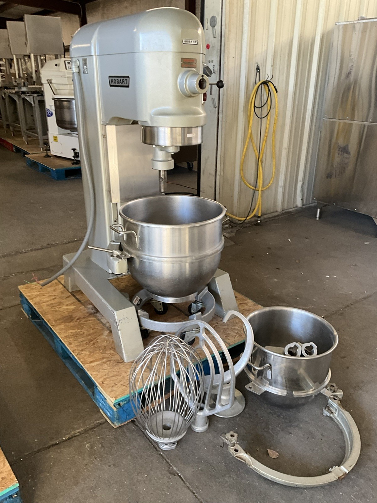 Hobart 60qt Dough mixer H600T Pizza Bakery Donut Pastry Shop with 60/30 bowl