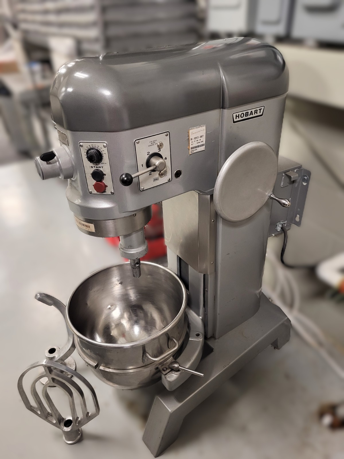Hobart H-600T 60 Qt Commercial Mixer – Rebuilt Transmission – 3PH – 200V