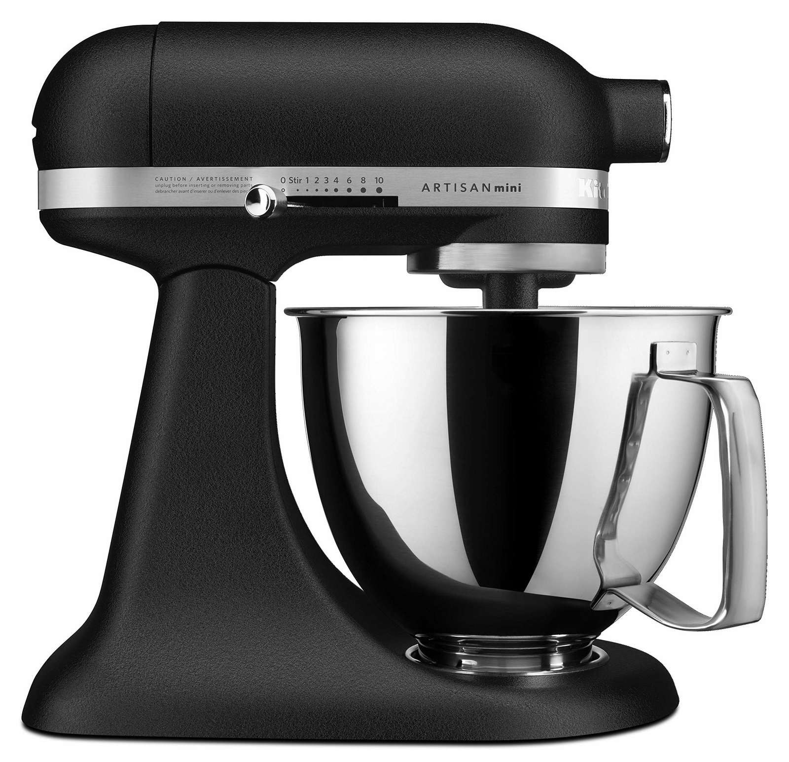 KitchenAid KSM3316XBK Artisan Mini Stand Mixers, 3.5 quart, Imperial Black