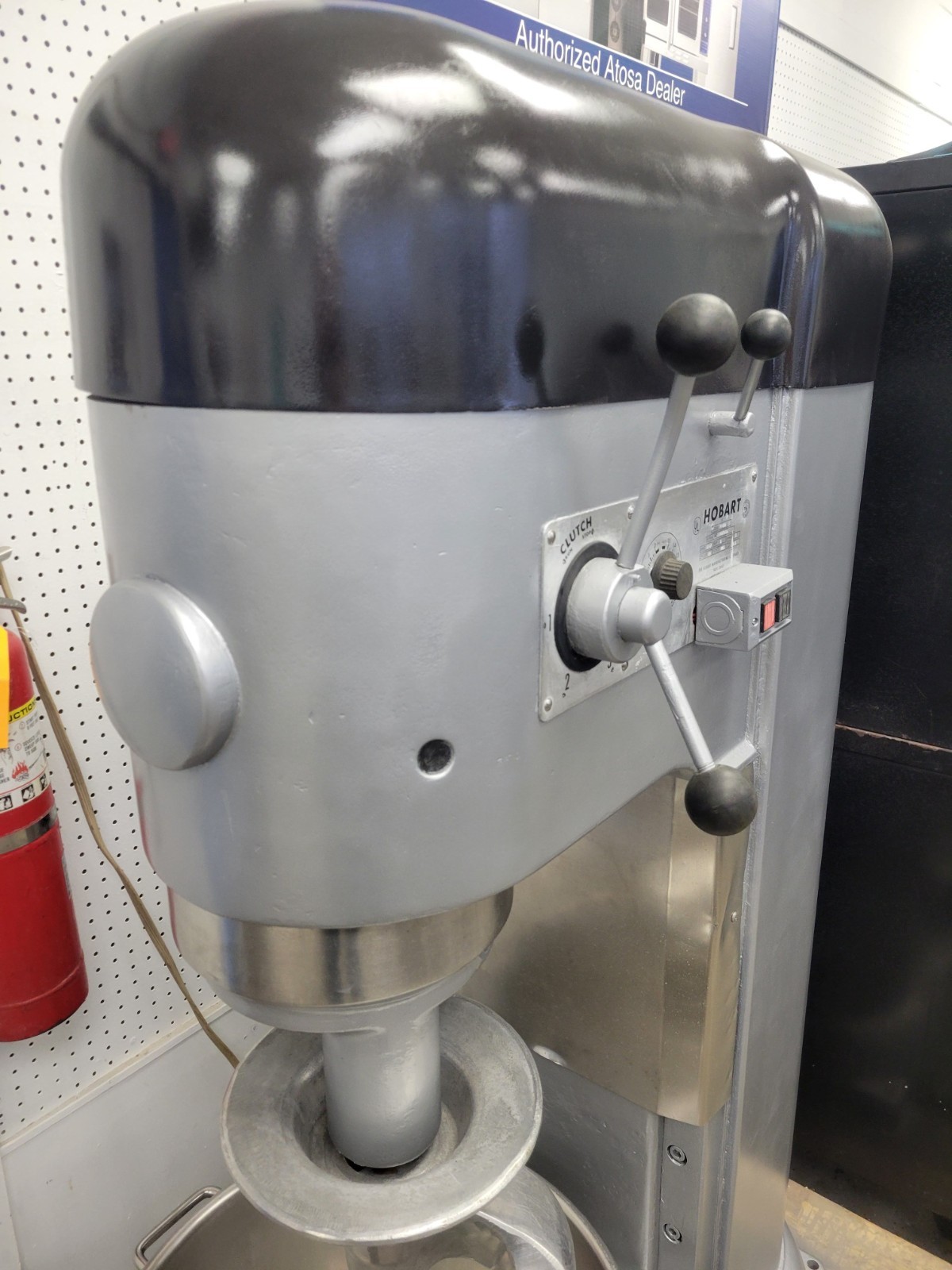 HOBART M-802 80QT PIZZA BAKERY DOUGH MIXER STEEL BOWL, HOOK 220V 3PH