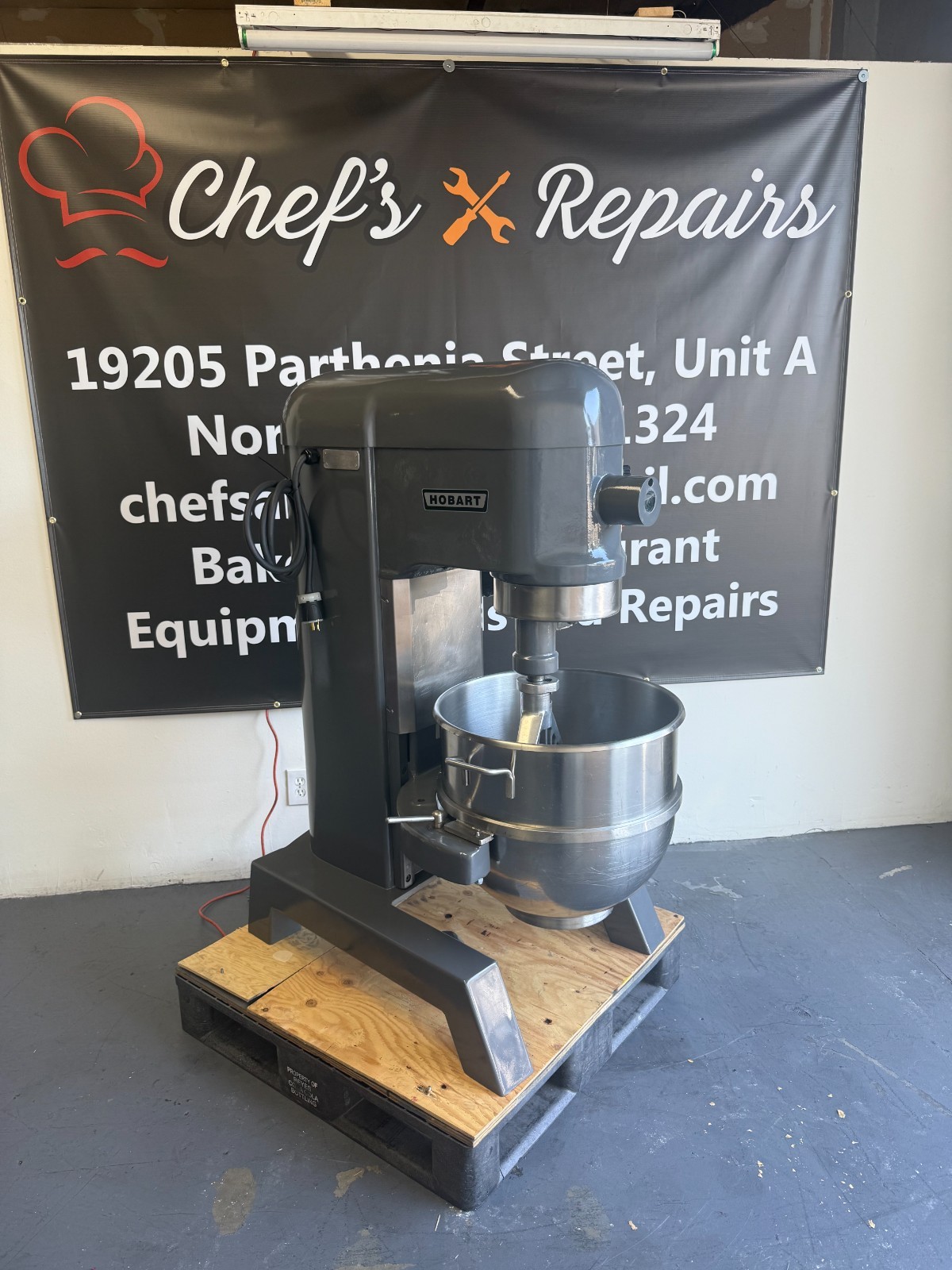 HOBART L800 80Q MIXER REBUILT WITH WARRANTY 1.5HP, 230V, 1PH