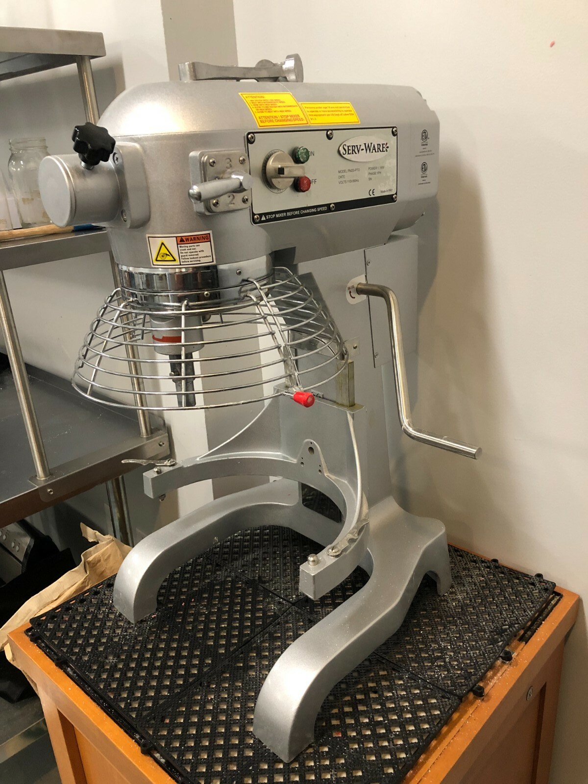 Serv-Ware PM20-PTO Planetary Mixer