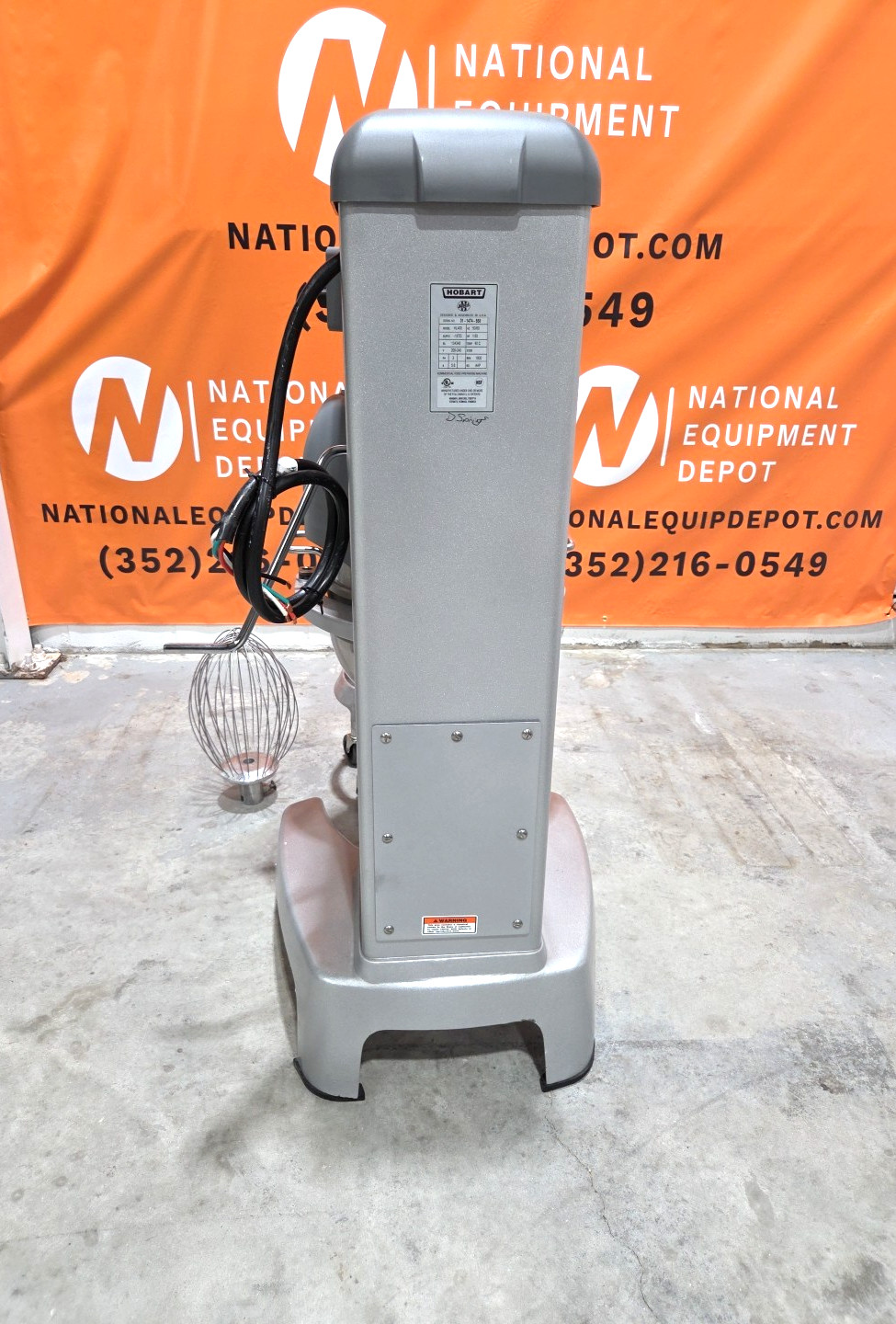 NEW HOBART HL400 40QT Mixer W/ Hook, Whip, Bowl/Dolly – 3PH/1.5HP – Watch VIDEO!