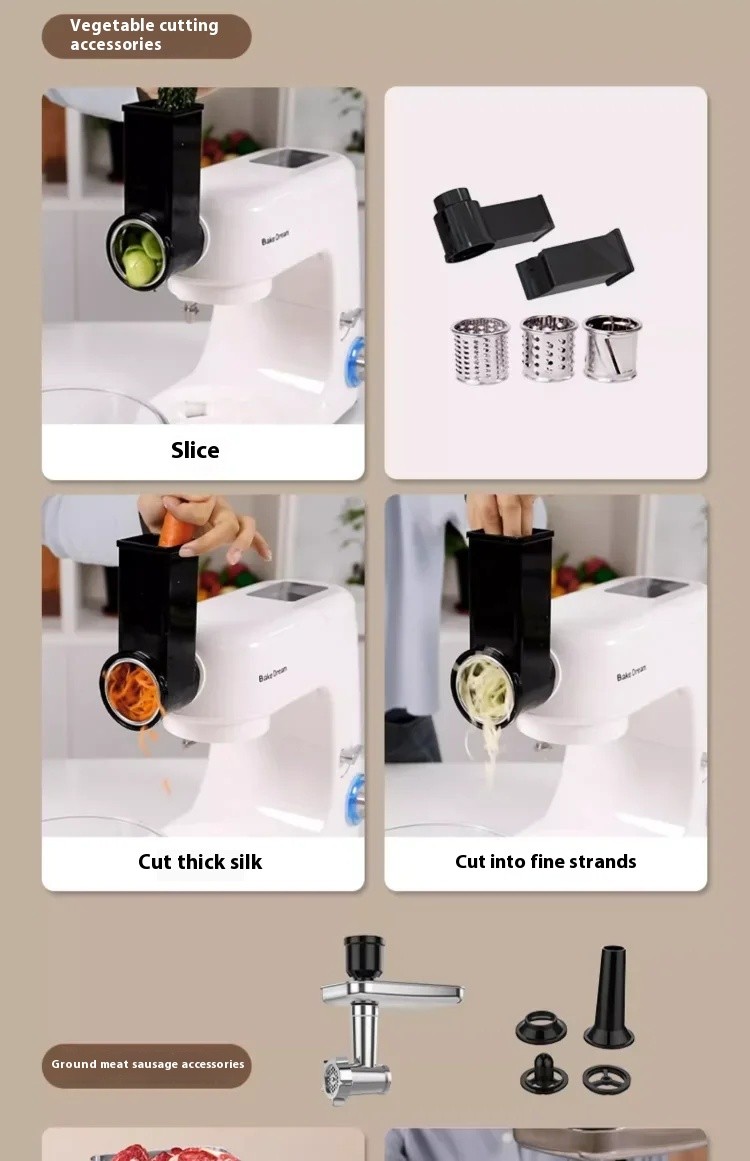Household Multifunctional Timed Fermentation Kneading Machine and Pasta Machine