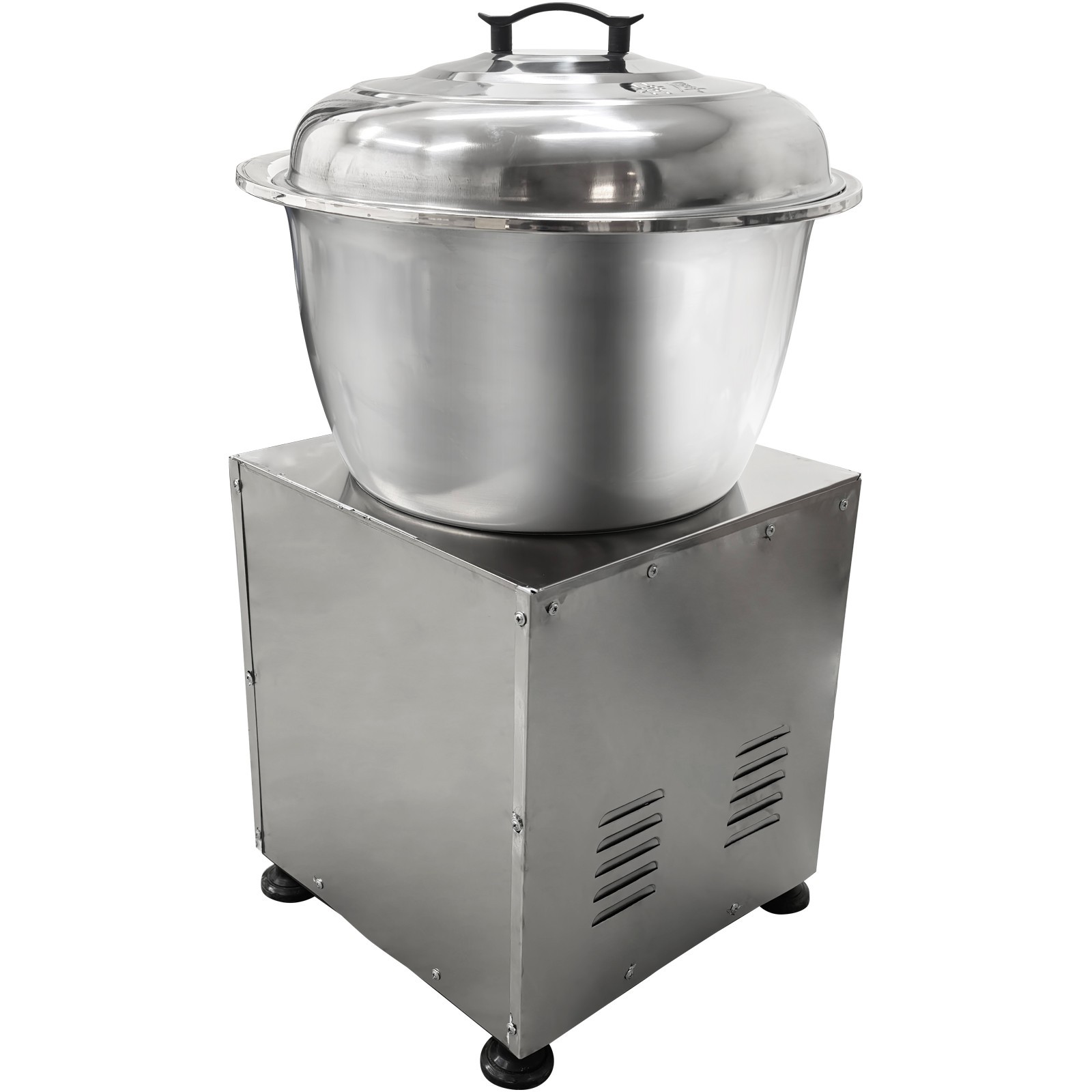 15KG Stainless Steel Basin Dough Mixer 110V Commercial Dough Kneading Machine