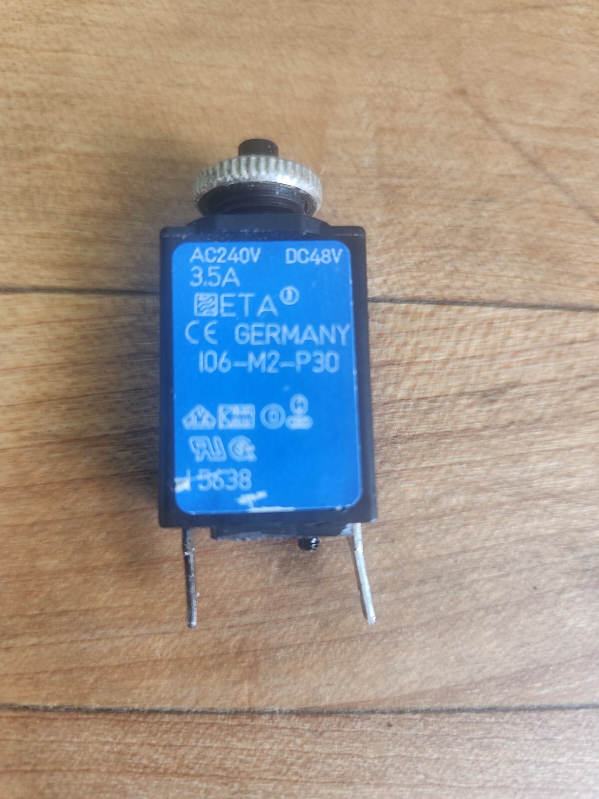 Hobart N50 Mixer Circuit Breaker Part # 00-101491-29-01, 3.5A, for N50s – Used