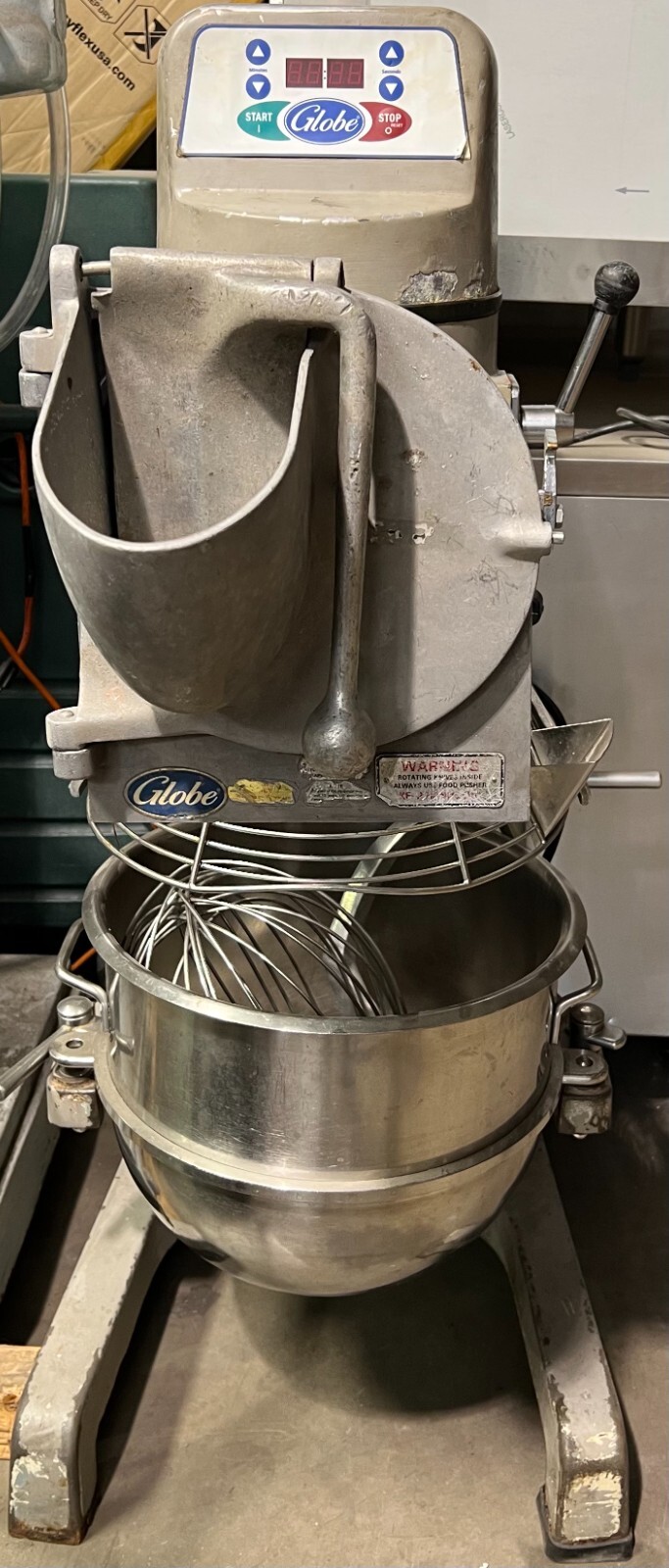 Globe SP30 30 Qt. Commercial Planetary Floor Mixer – 115V, 1 HP