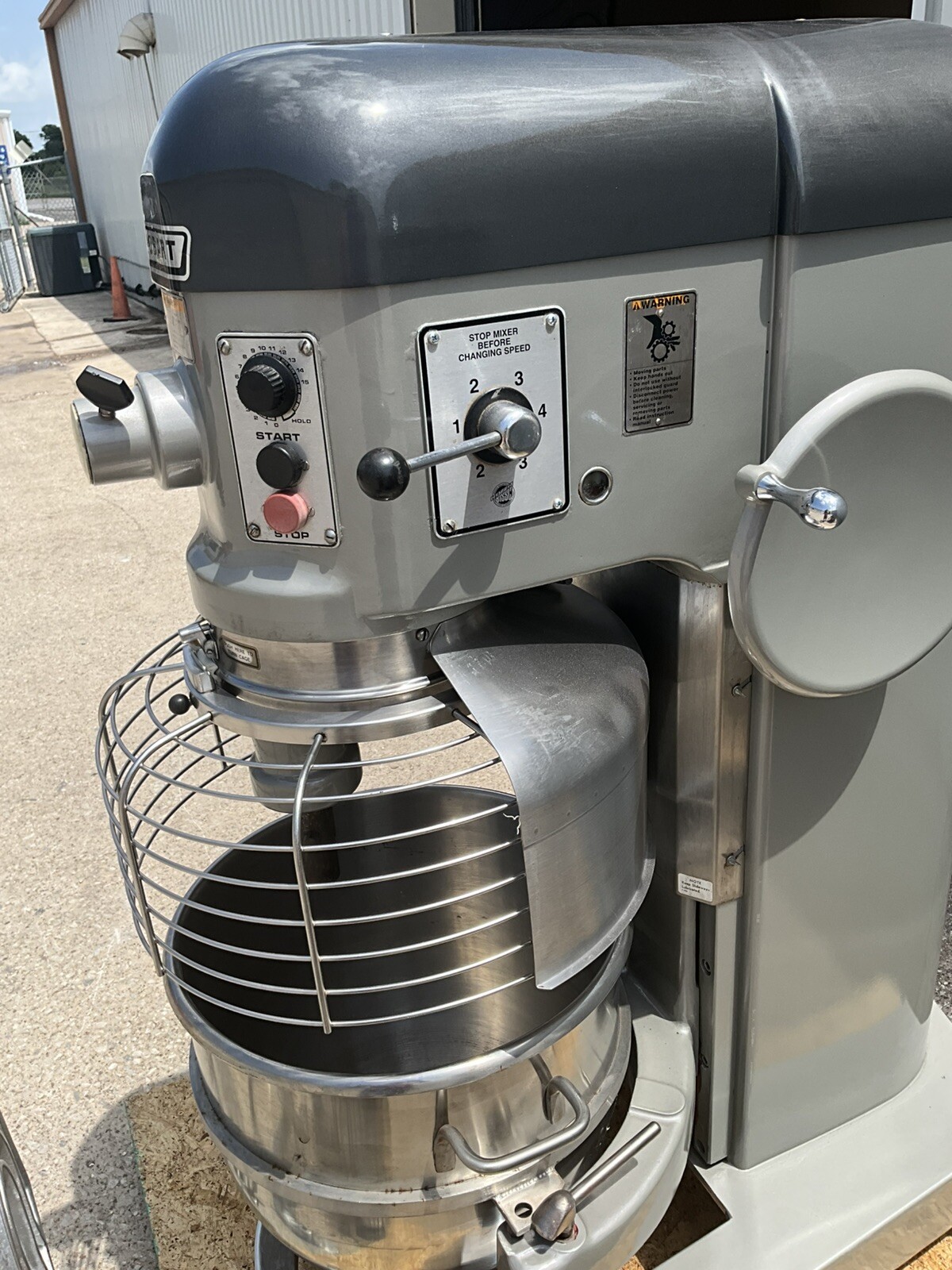 Hobart 60qt Dough mixer H600T Pizza Bakery Donut Pastry Shop bowl guard Hook 8