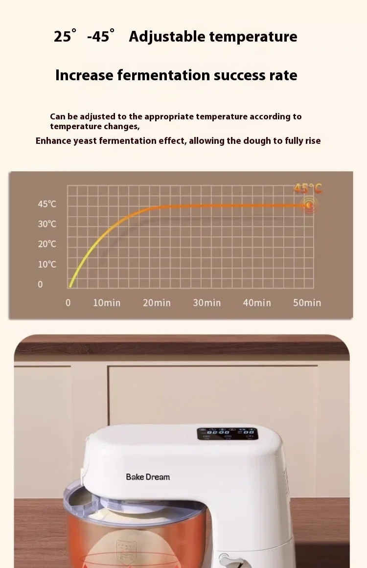 Household Multifunctional Timed Fermentation Kneading Machine and Pasta Machine