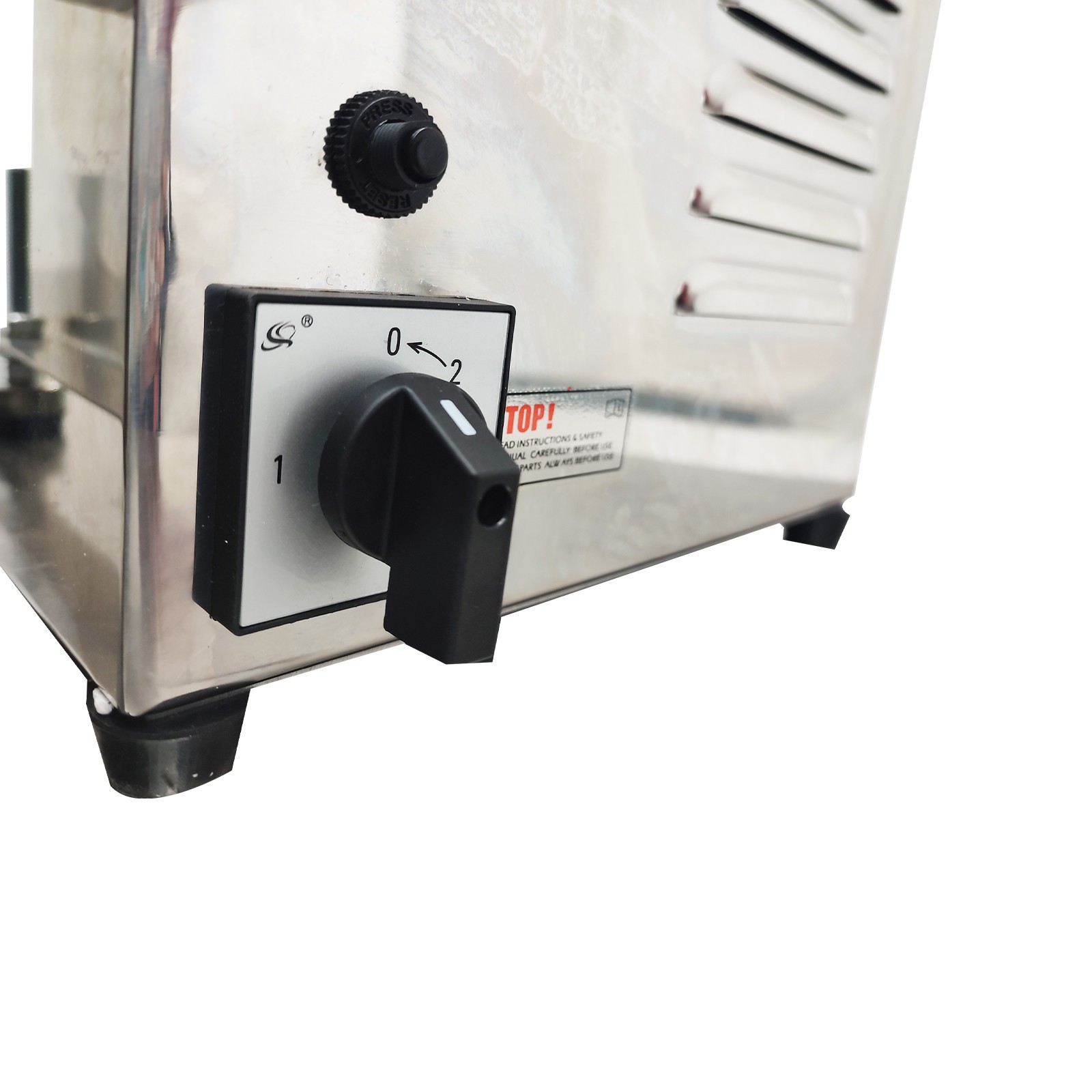 110V Stainless Steel Electric Stuffing Mixer 25-35QT Electric/Manual Meat Mixer