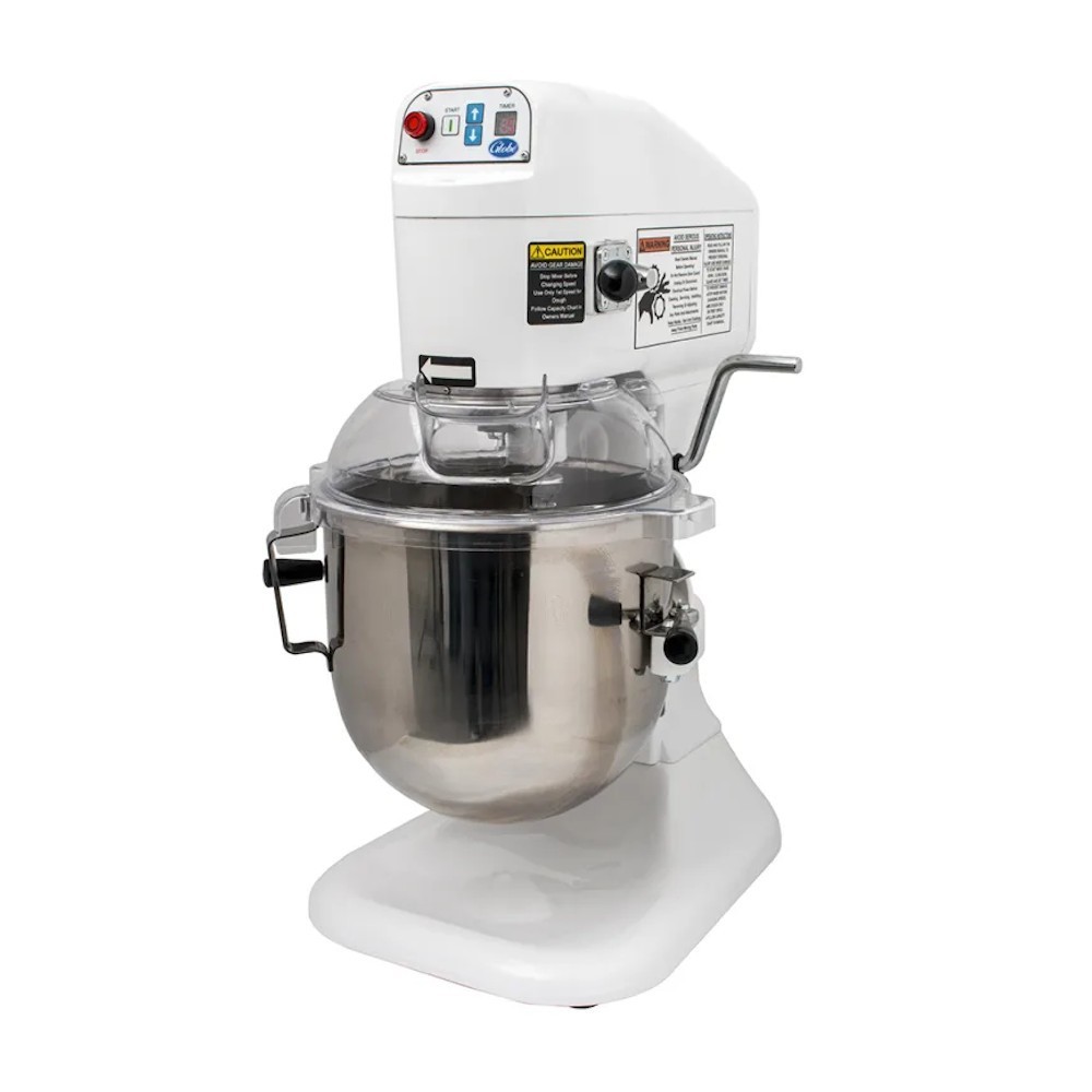 Globe SP08 Gear Driven 8 Qt. Commercial Countertop Mixer – 115V, 1/4 hp