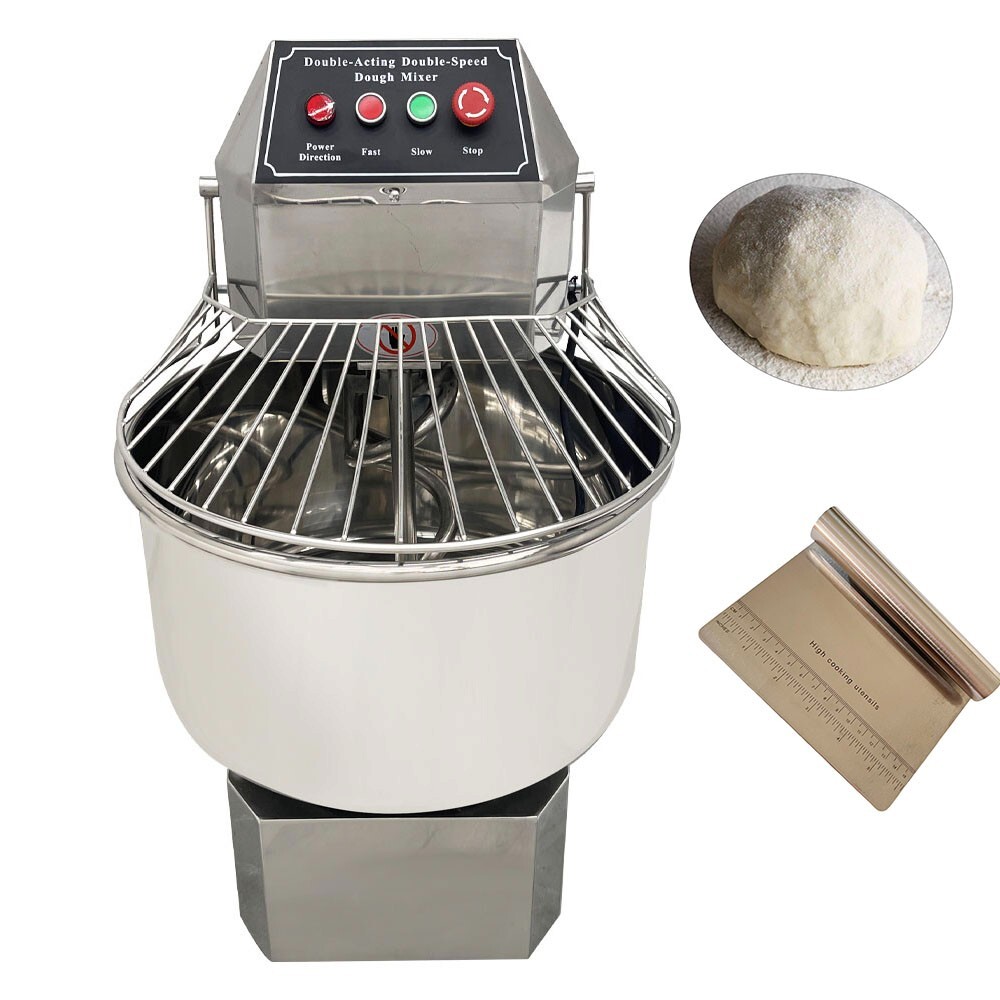 40L Commercial Mixers Machine Double-acting Double-speed Dough Mixer Restaurant