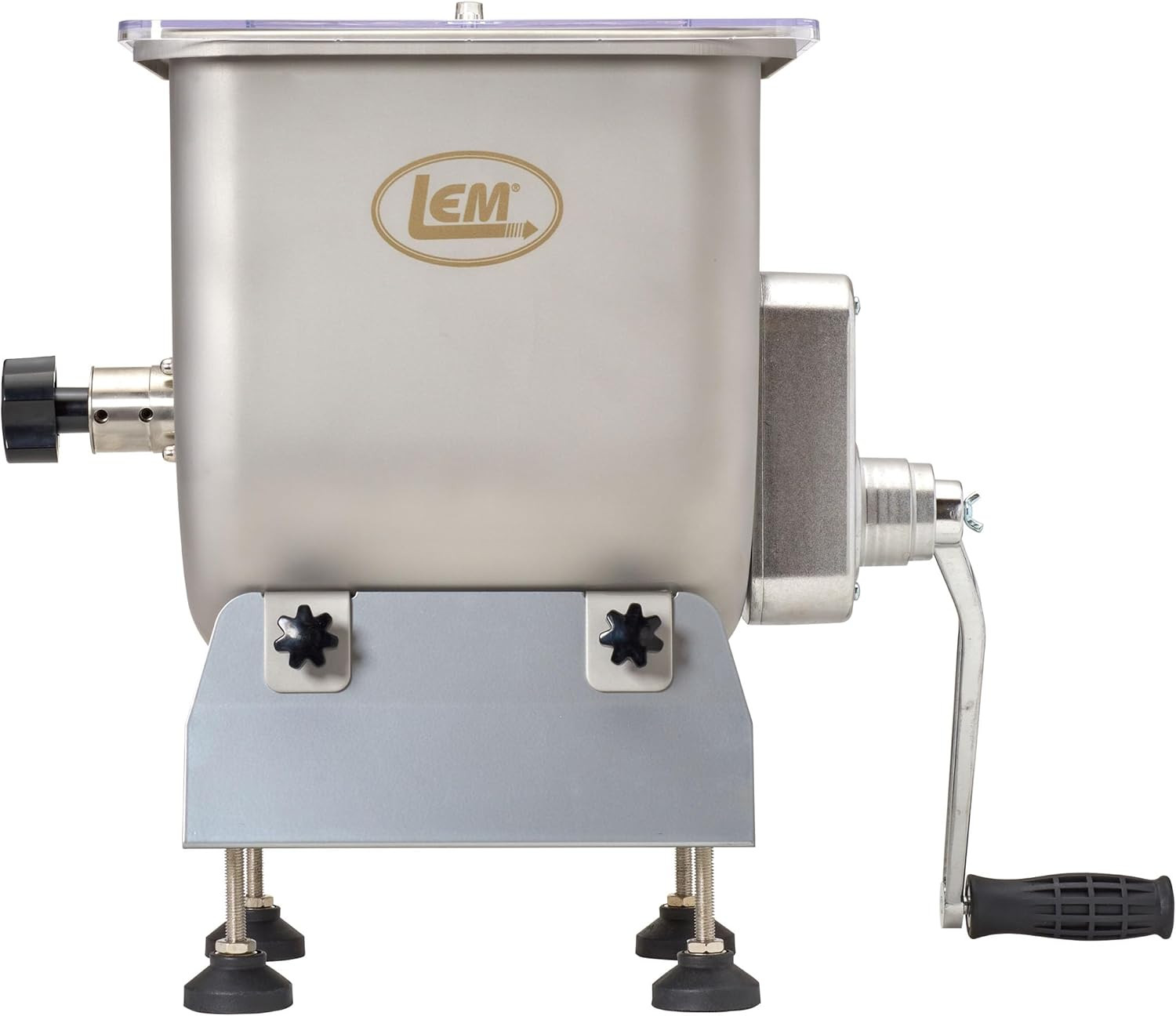 Products Bigbite 25 Pound Capacity Fixed Position Meat Mixer, Stainless Steel, M