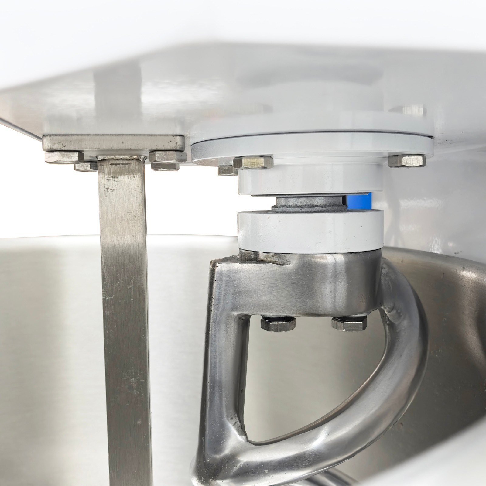 220V80L 3PH Electric Dough Kneading Machine Dual-speed Dough Mixer Without Plug