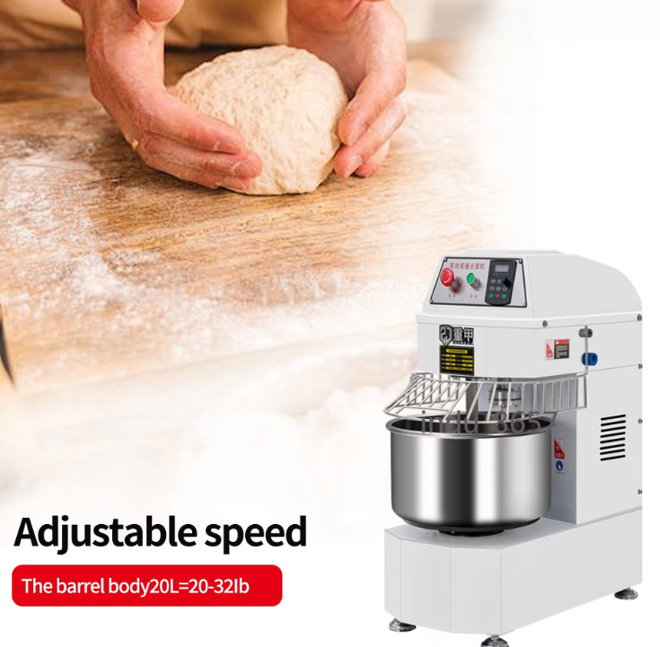 20L Spiral Dough Mixer Heavy‑Duty Commercial Bakery Bread Machine