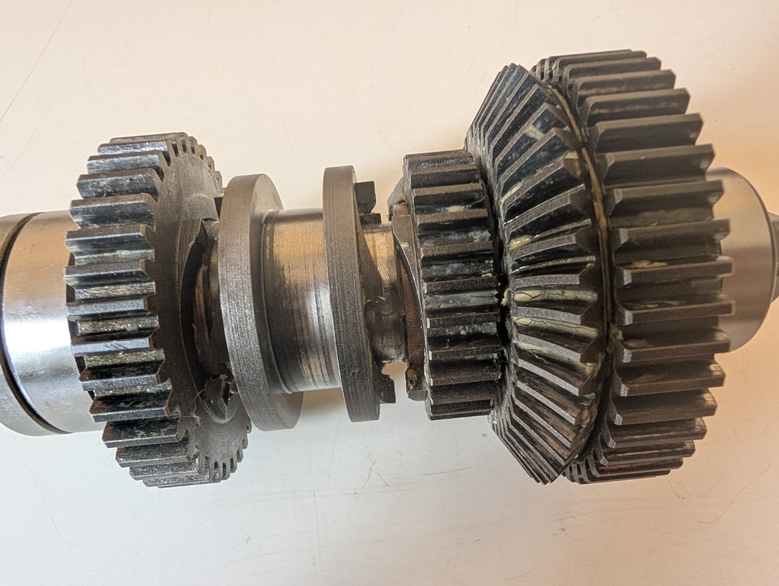 Hobart A200 20qt Mixer Planetary Transmission Gear Shaft Assembly New Bearings