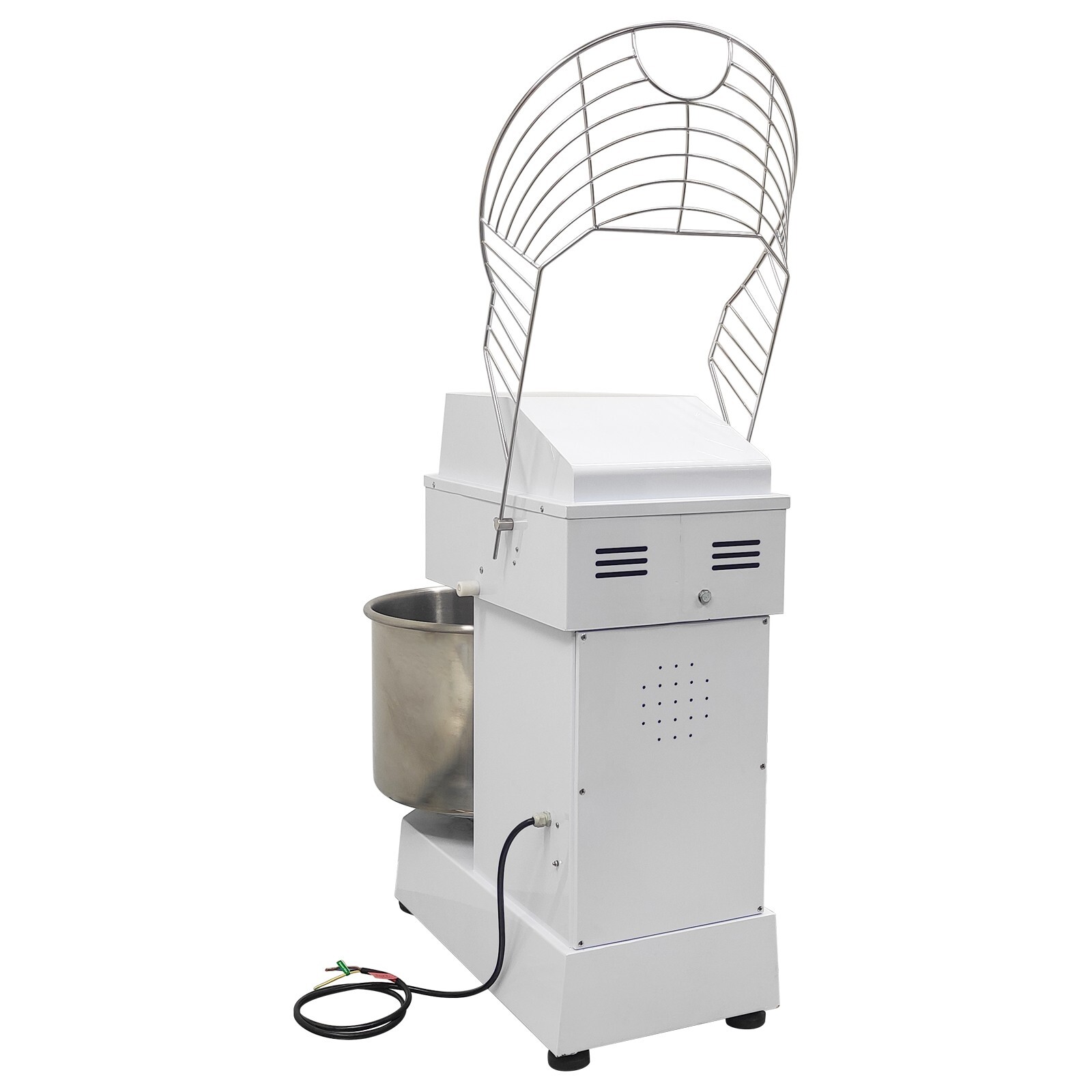 PreAsion® 60QT Commercial Spiral Dough Mixer Machine 220V Electric Flour Mixer