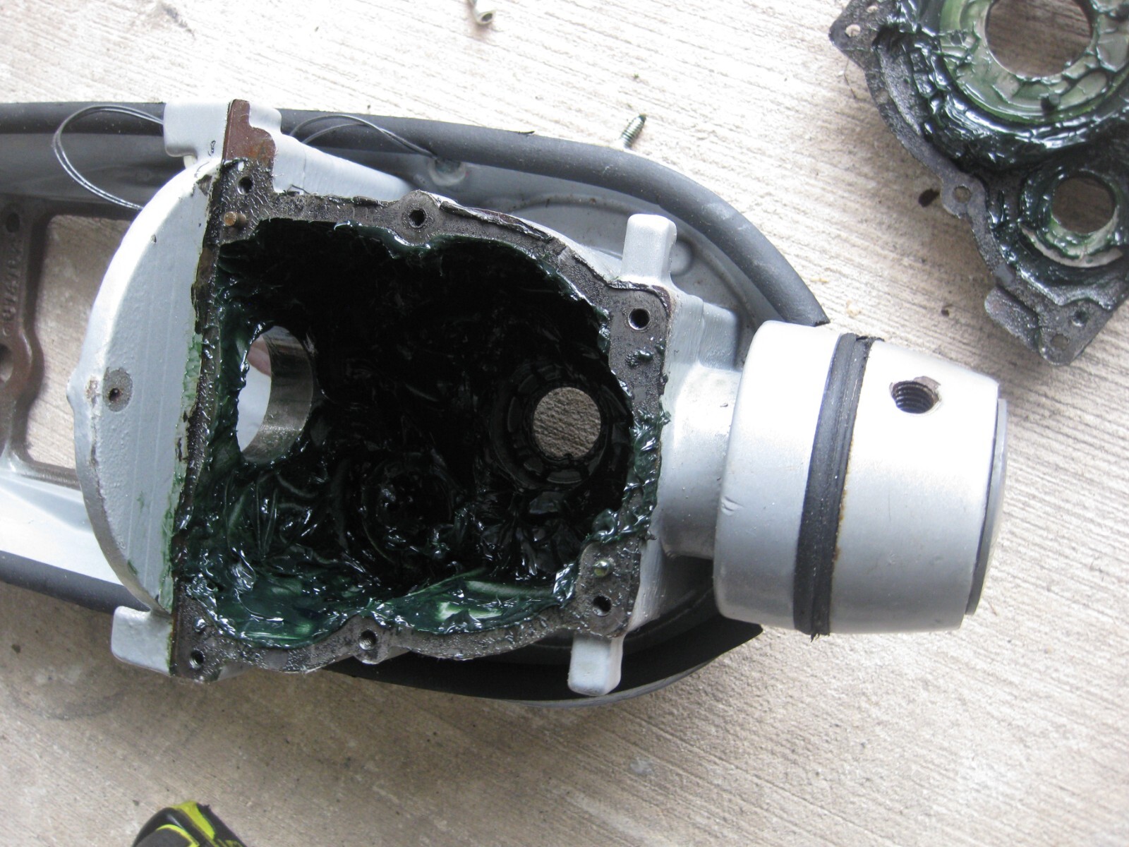 Hobart Mixer HL200 lower head transmission cast housing