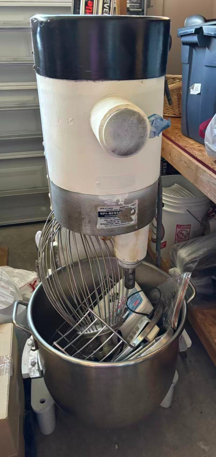 Commercial Stand Mixer – Heavy Duty Bakery/Restaurant Equipment