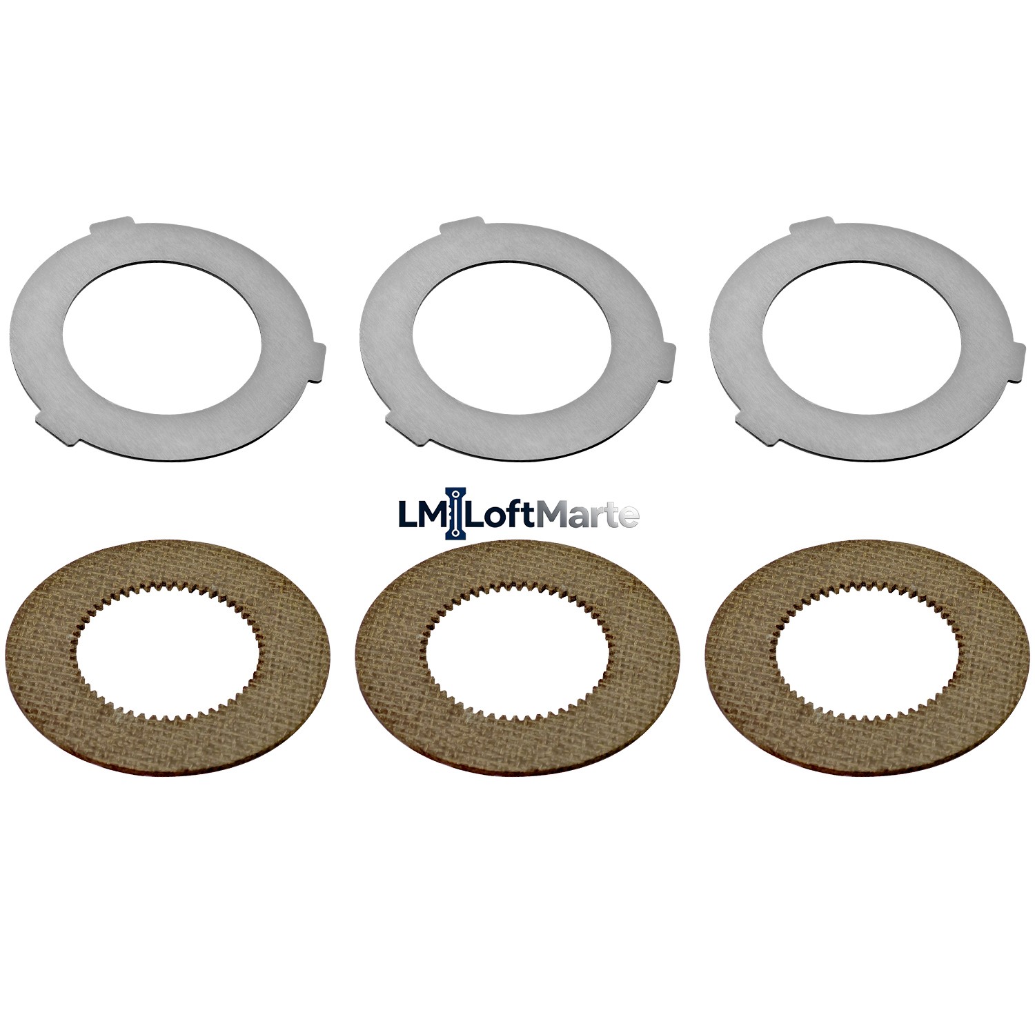 6X Inner & Outer Clutch Disc Kit For Hobart Mixer M802 & V1401 873117 064432