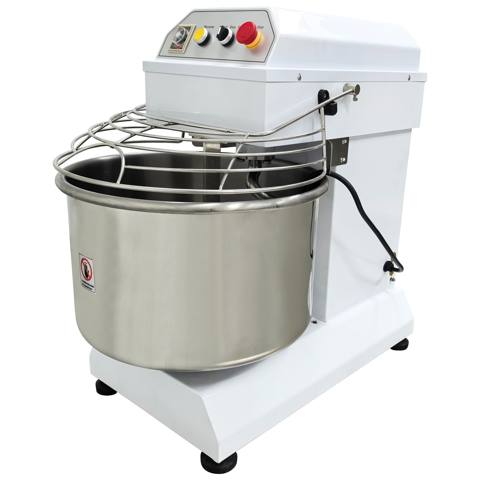 110V 40L Dough Mixer Flour Mixer Machine Electric Dough Kneader Pizza Dough Bake