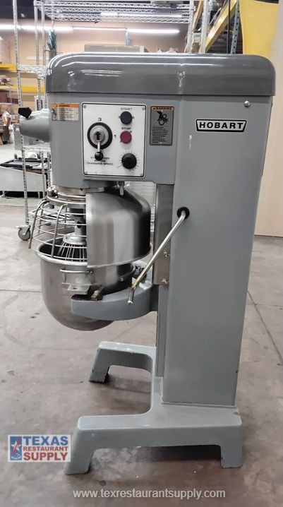 Hobart D340 40 Quart Bakery Dough Mixer with Bowl and 1 Attachment