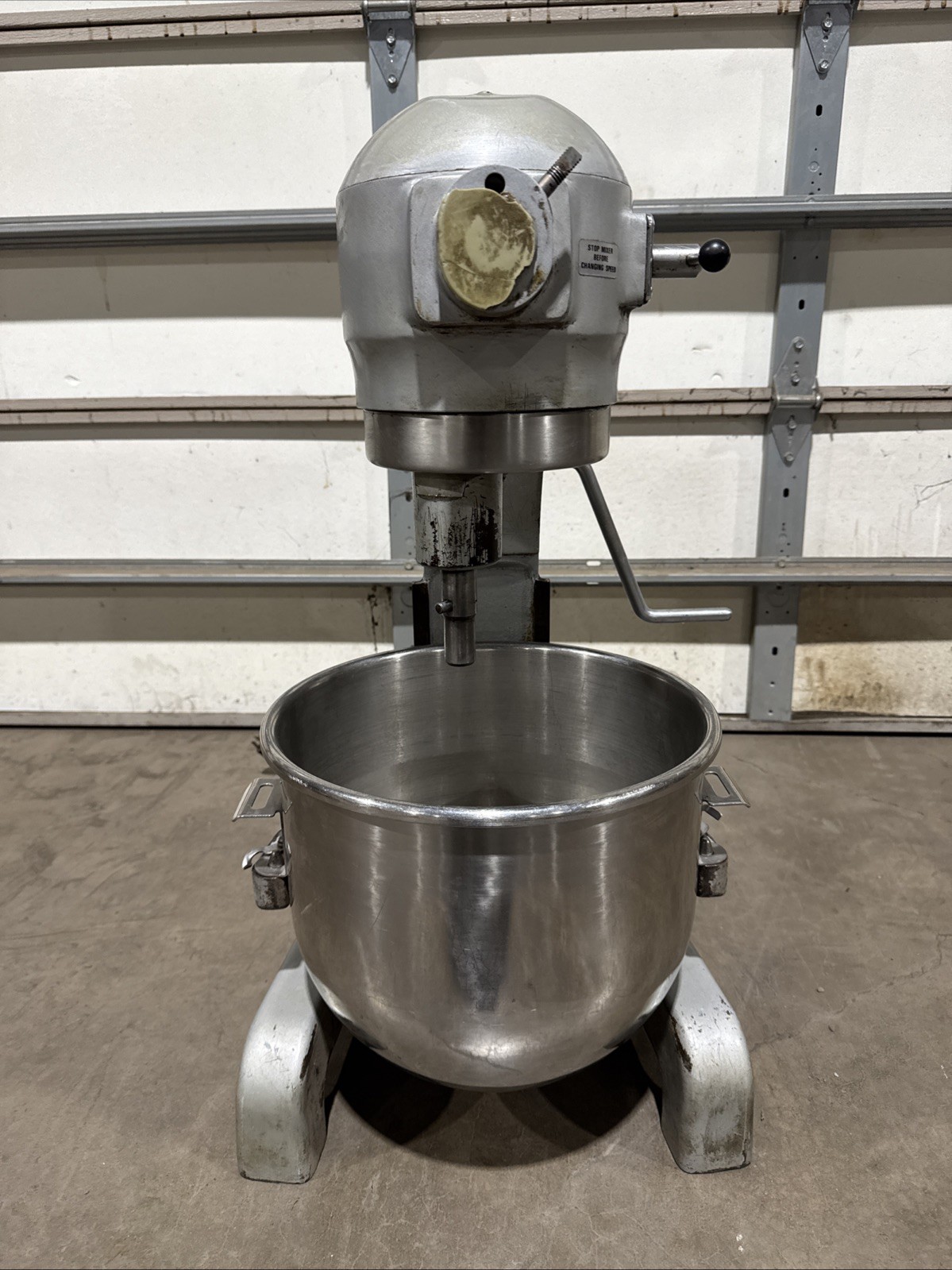 Hobart A-200T 20 qt Commercial Dough Mixer With Bowl 3 Speed Timer