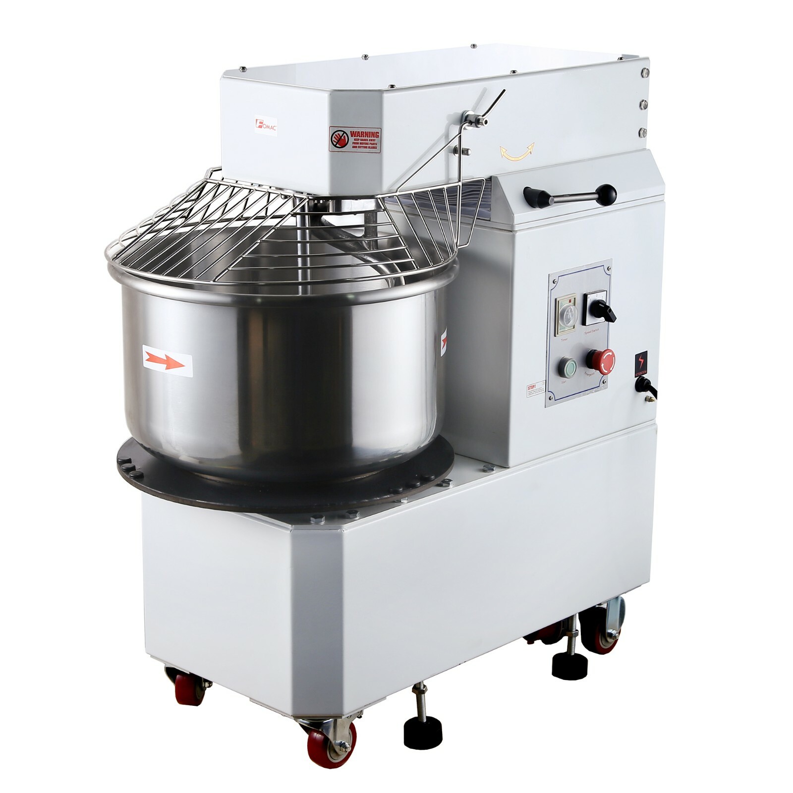 CMI Electric Dough Mixer 30Qt Stand Machine 2 Speed Spiral Pizza Bakery Blender