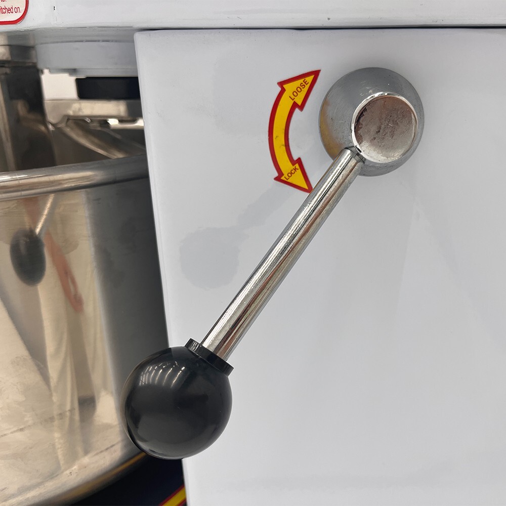110V 20L Food Mixer Machine Dual Rotating Dough Kneader Spiral Mixer156RPM