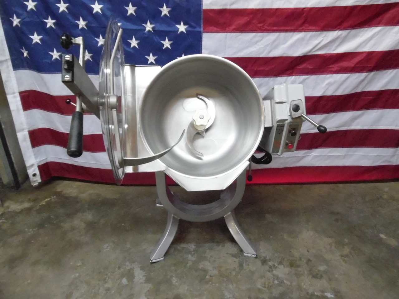 Hobart HCM-450 VCM Vertical Chopper Cutter Mixer 5HP Hummus Setup