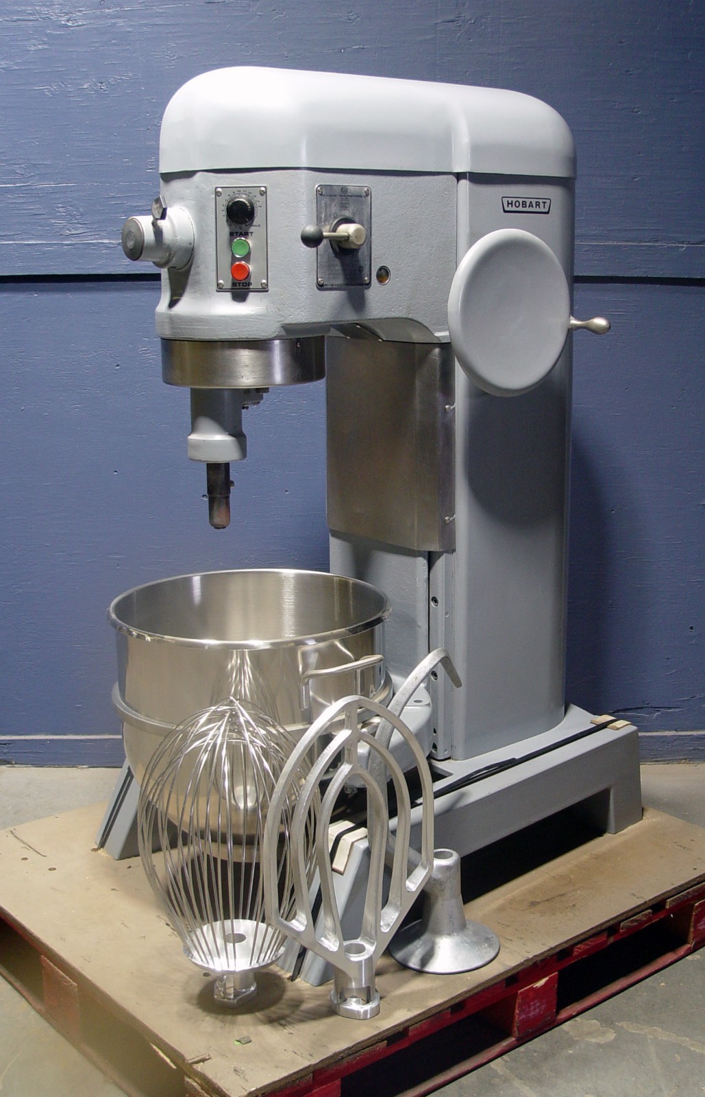 HOBART H600T 60 qt Dough Mixer Pro Rebuild/Powder Coat Finish 🧁Single Phase 🍪
