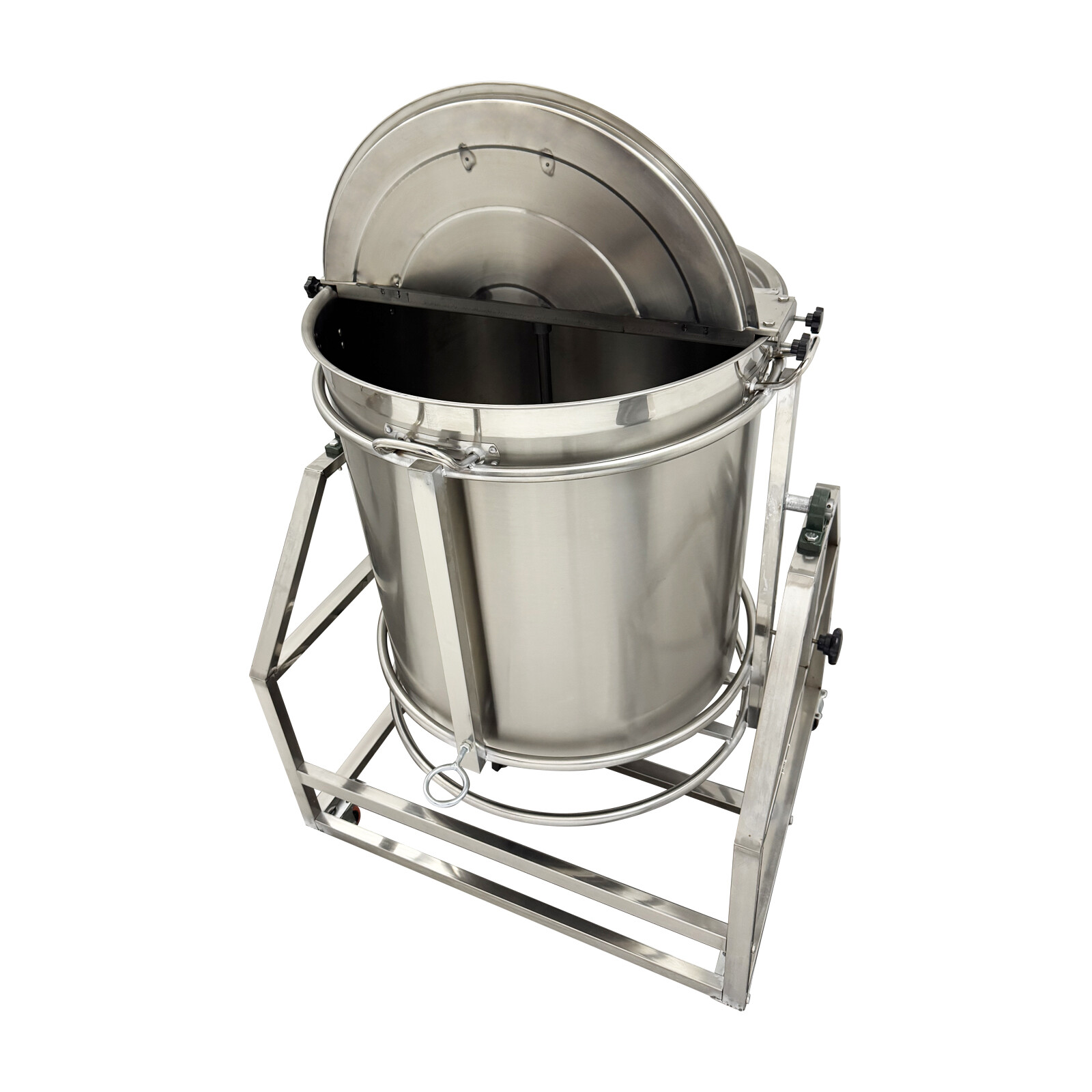Auto Hot Pot Seasoning Mixer Stir-Fry Machine Gas & Electric Heating 50L 110V