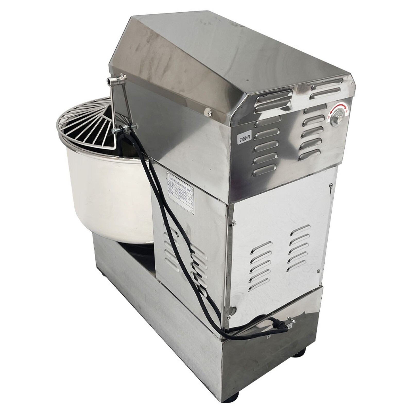 50L Double Action Double Speed Dough Mixer Spiral Mixer Flour Mixing Machine