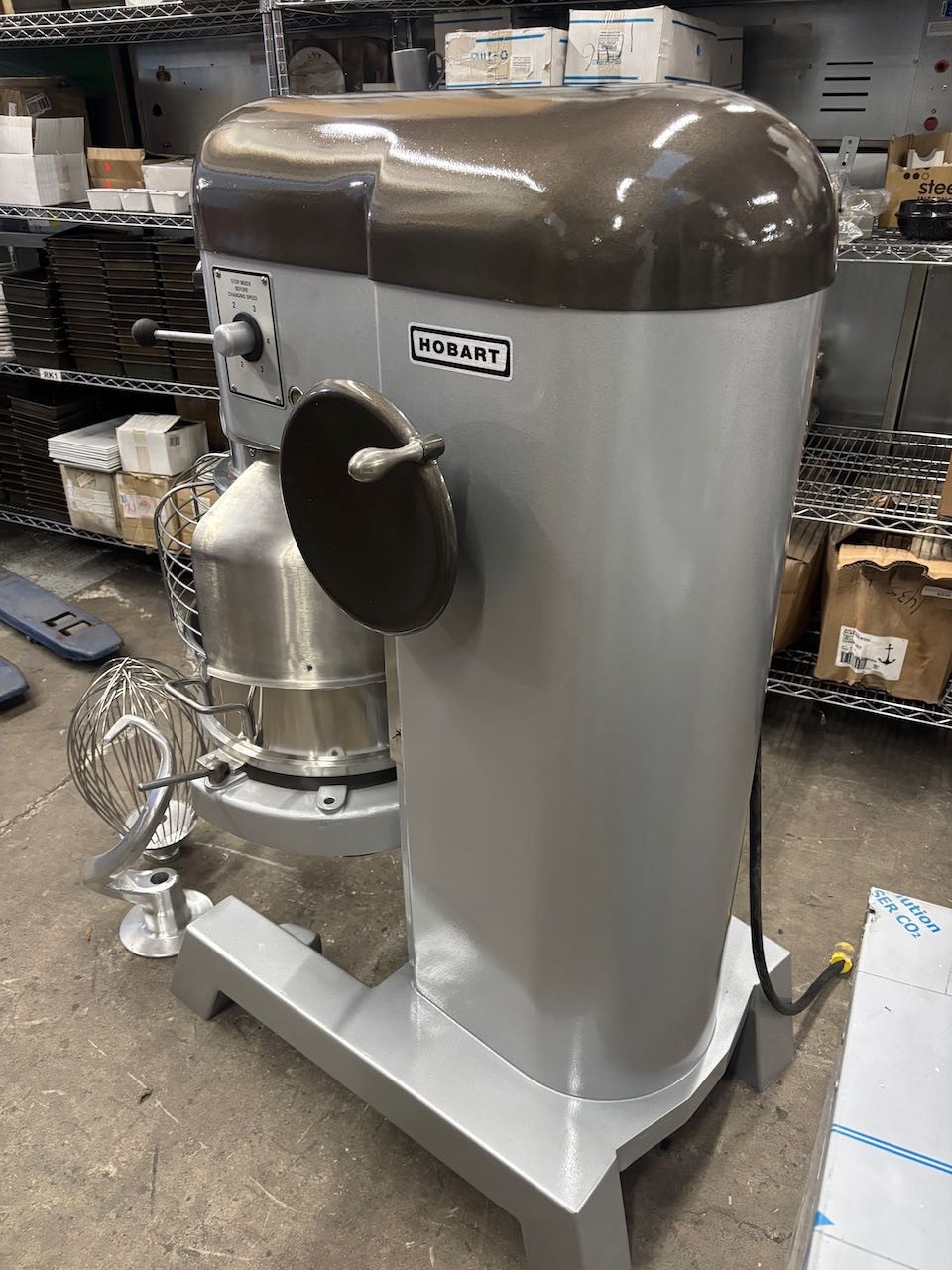 60 Quart Mixer Hobart H-600T 115V NEW Bowl Attachments Safety Cage Guard NSF Qt