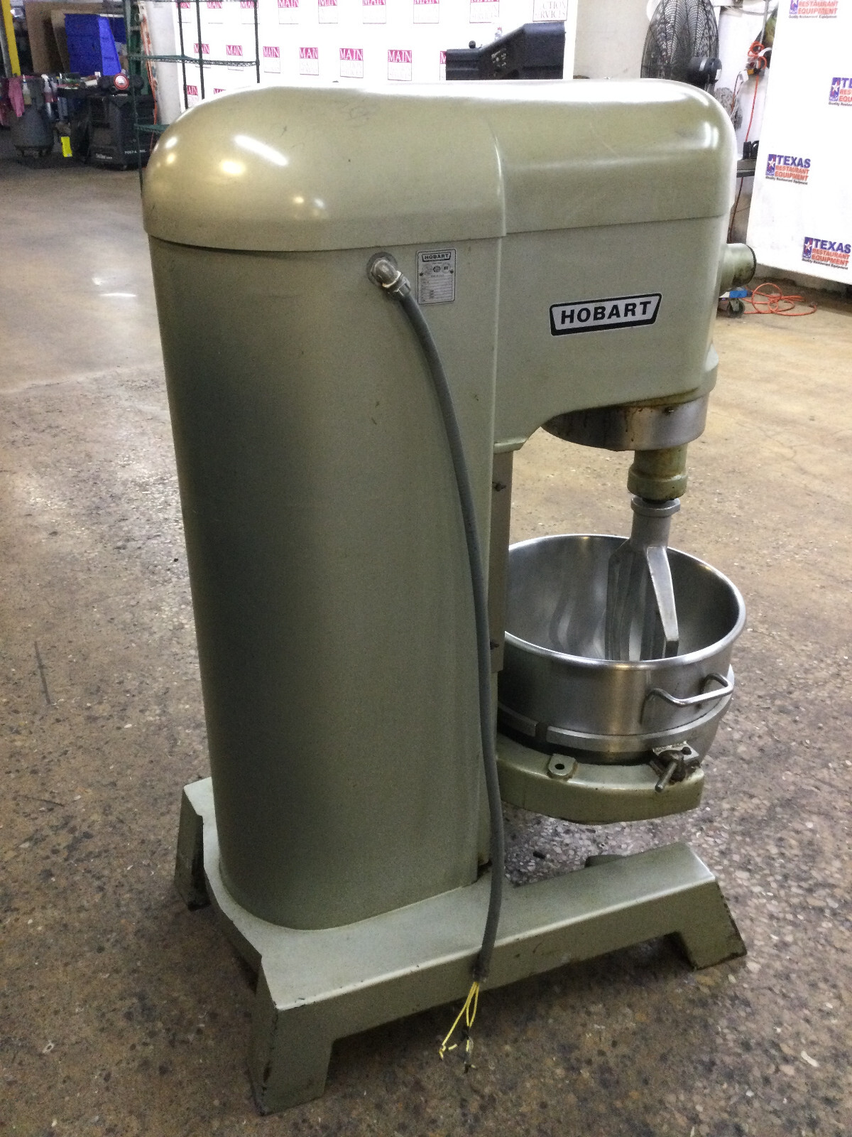 Hobart H-600, 60qt Dough Mixer With Bowl 1 Attachment