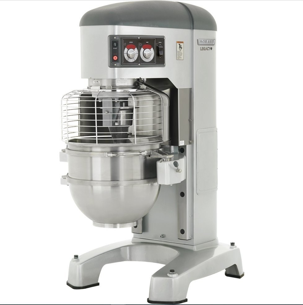 Hobart Legacy HL800-1STD 80qt All Purpose Mixer with Accessories – 200-240V, 3HP