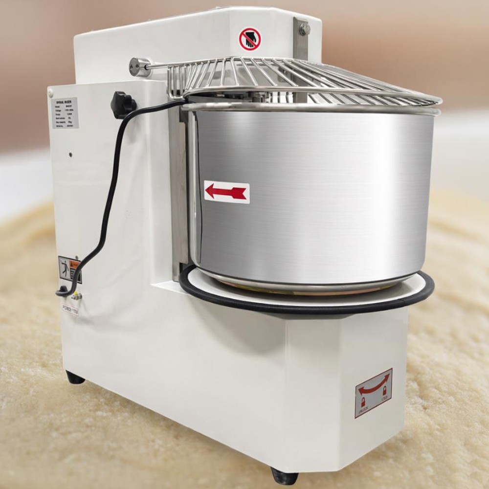20L Food Mixer Double Speed Action Dough Kneading Machine Detachable Bucket 110V