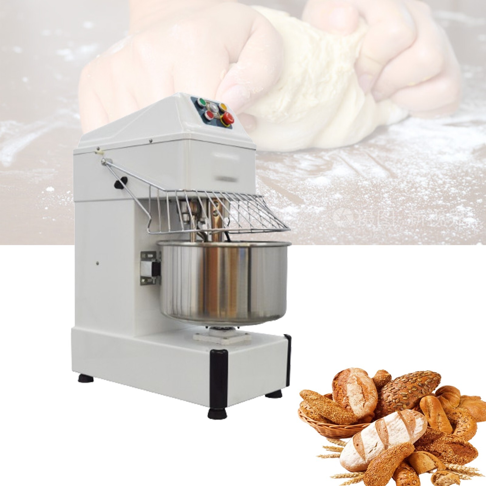 Commercial Electric Dough Mixer Pizza Bread Dough Machine Kneading Machine
