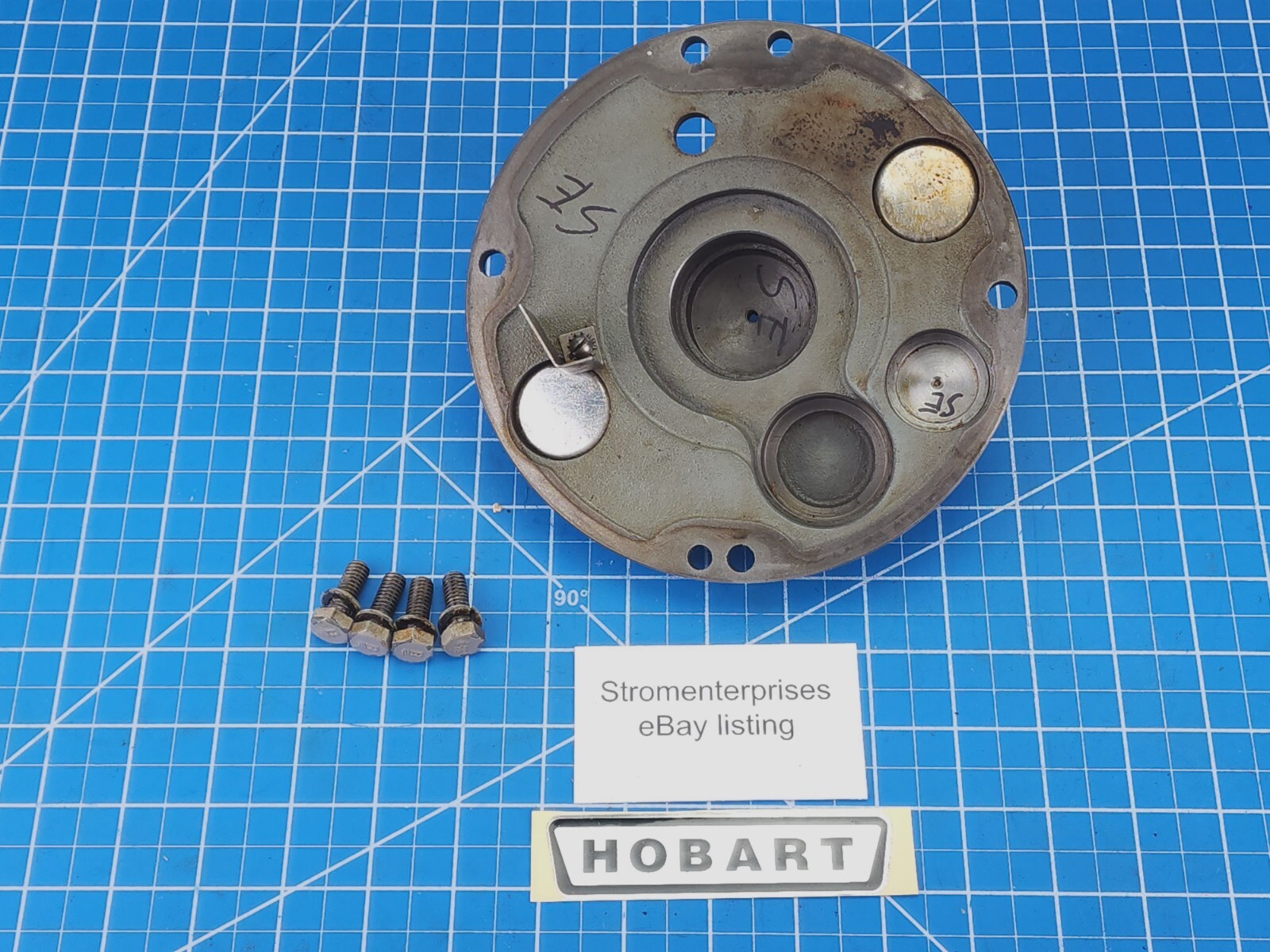 Genuine Hobart Model D-300 30 Qt Mixer Top Bearing Carrier Transmission Cover