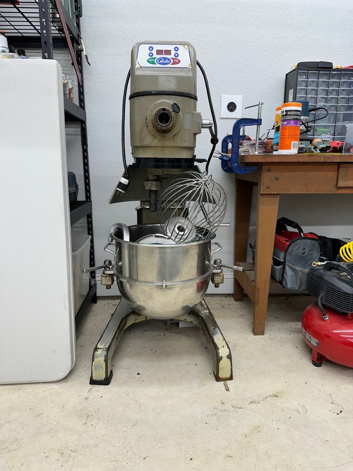 Globe SP30P 30 qt Planetary Mixer – Floor Model, 1 1/2 hp, 220v, 1ph
