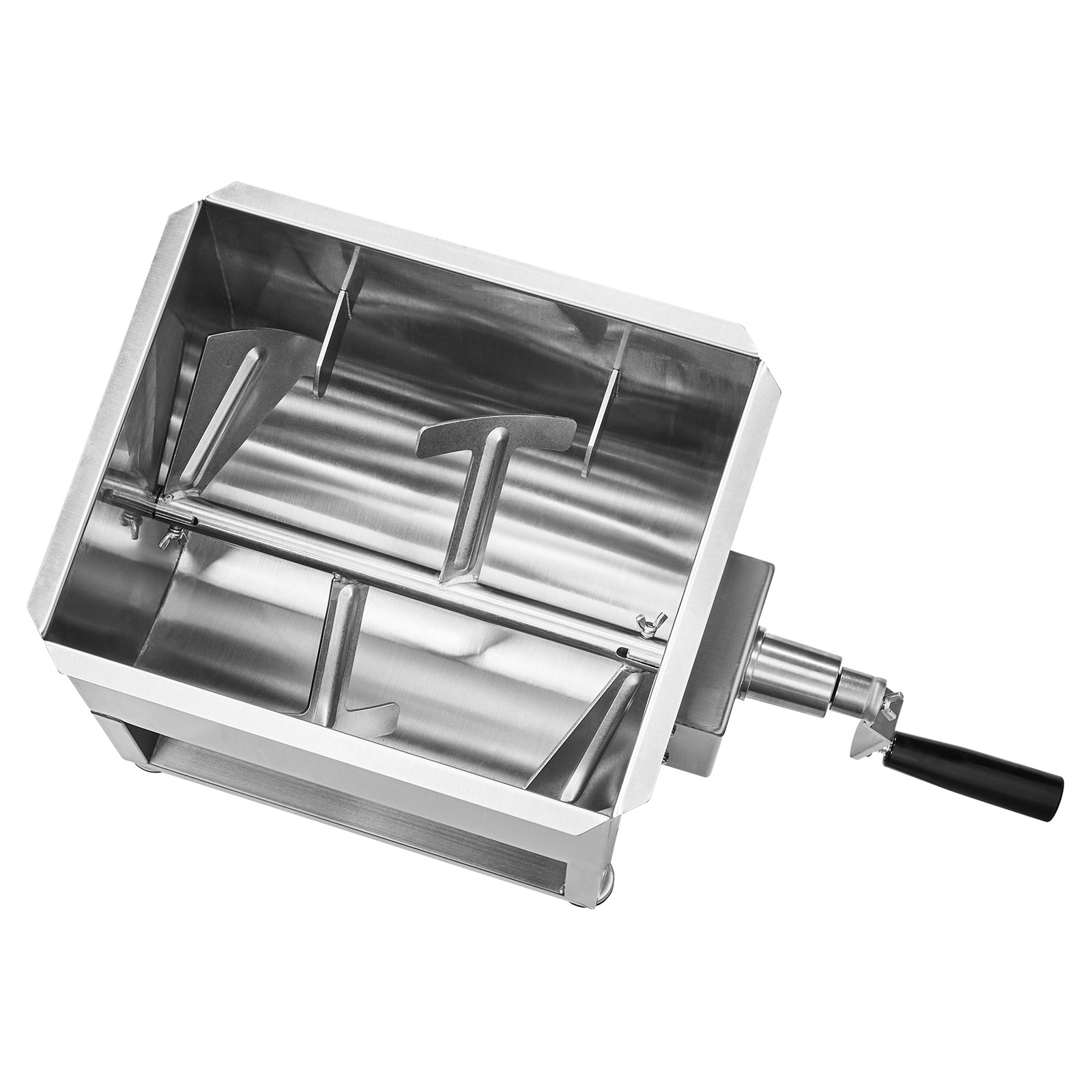 Uimoso Manual Meat Mixer 20L Fixed Tank Mixing Max 30LB for Meat Sausage Mixer