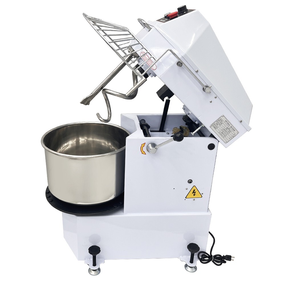 20qt Commercial Bread Dough Blender Pizza Base Maker Mixer Removable Bucket