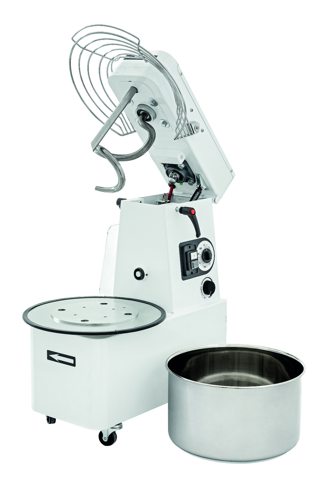 Dough Kneading Machine Dough Machine Variable Speed Boiler 16 Liter Removable Gastlando