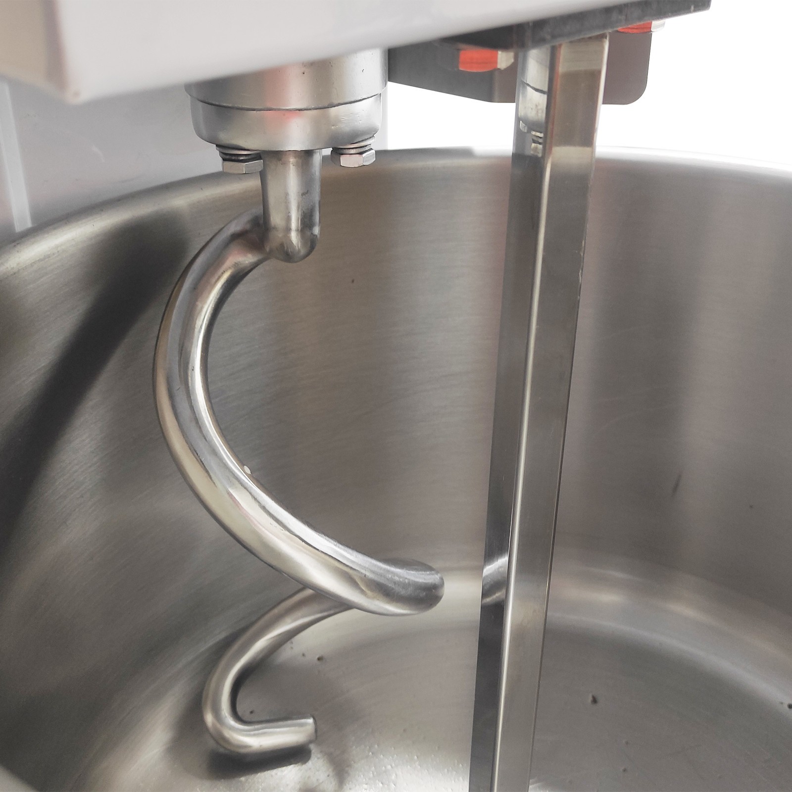 30L S/S Commercial Double-Acting Double-Speed Dough Mixer w Timer & Auto Stop
