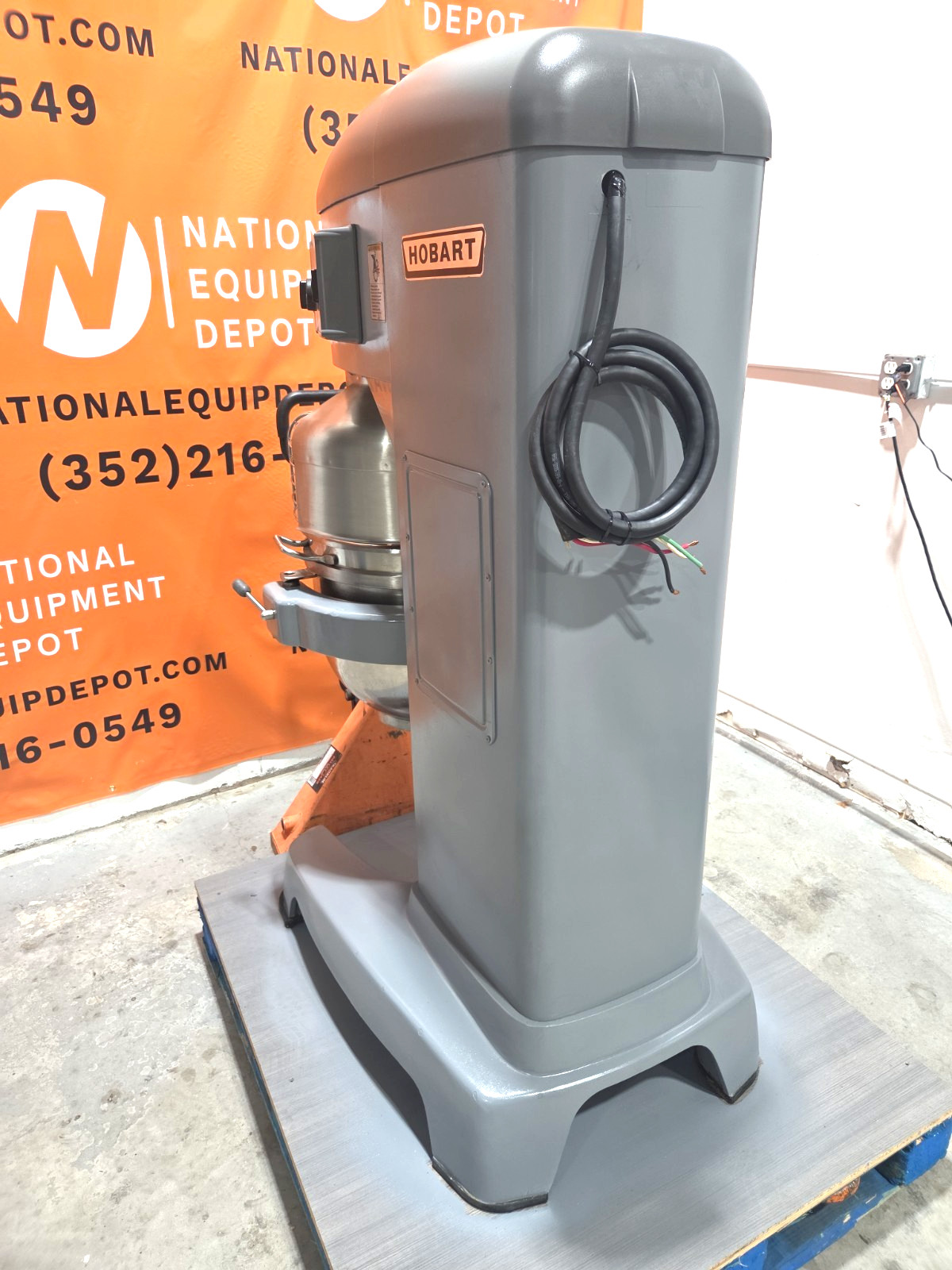 HOBART HL600 Legacy 60QT Mixer W/ Bowl, Hook, 2.7HP – 1 or 3PH – Watch Video!